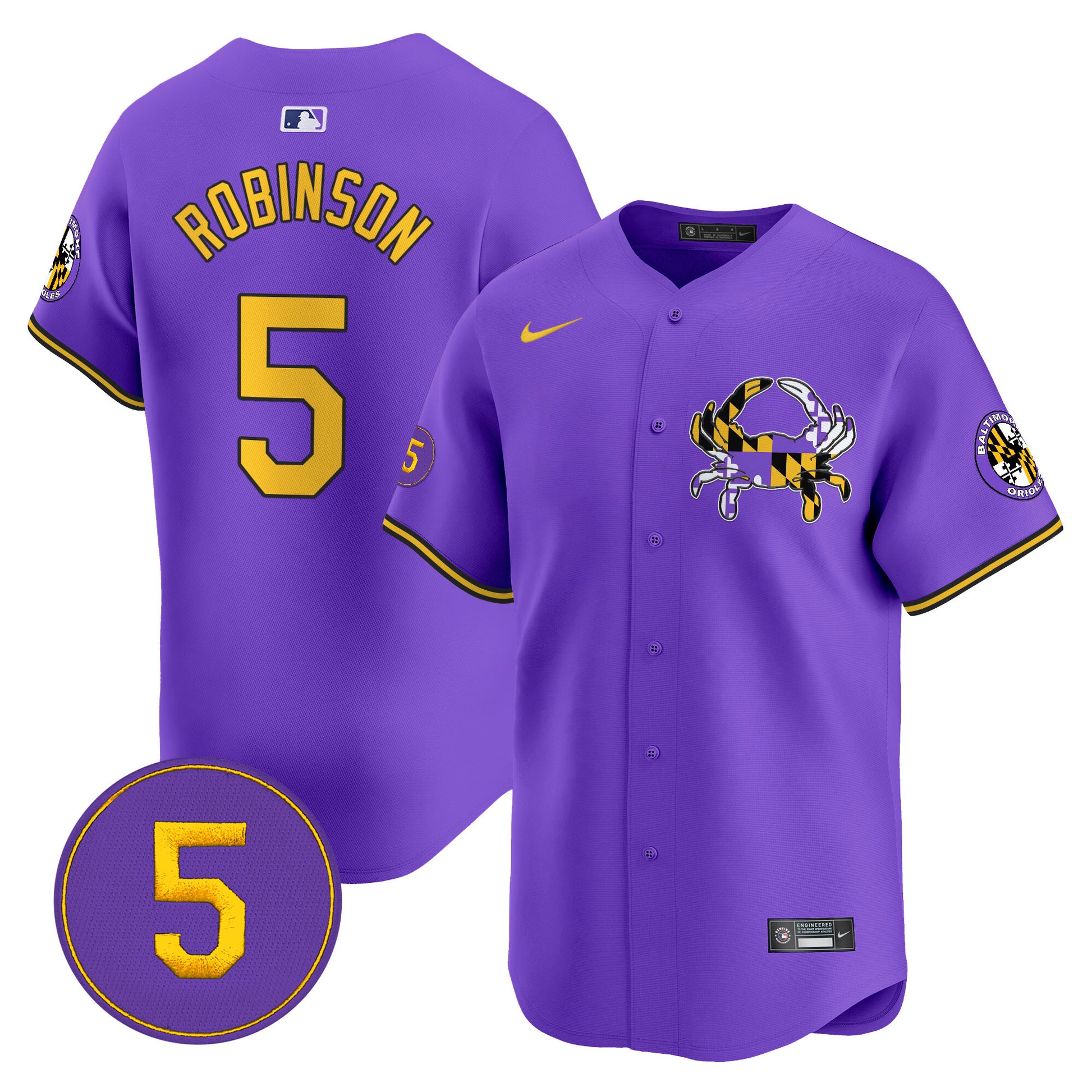 Purple - Brooks Robinson