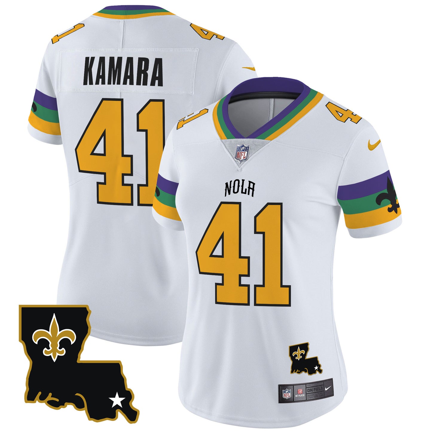 White - Alvin Kamara