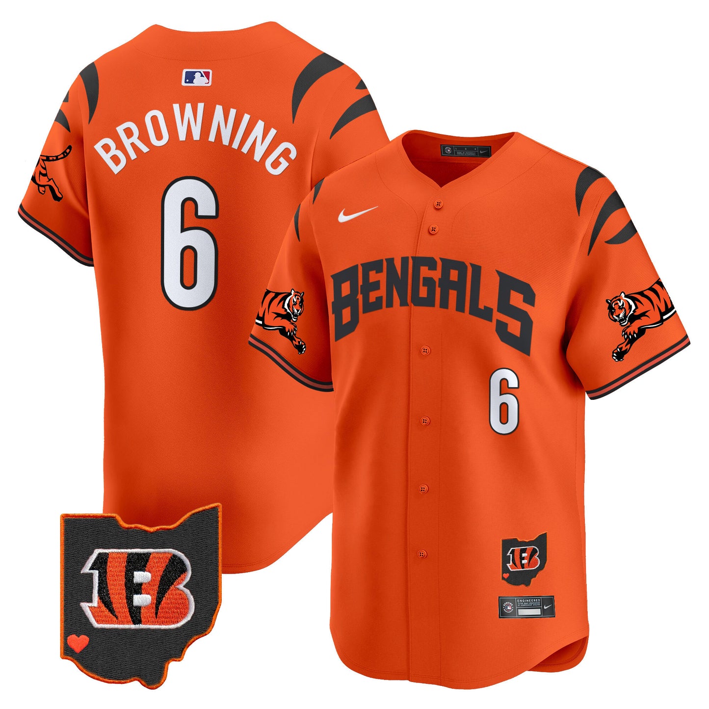 Orange - Jake Browning
