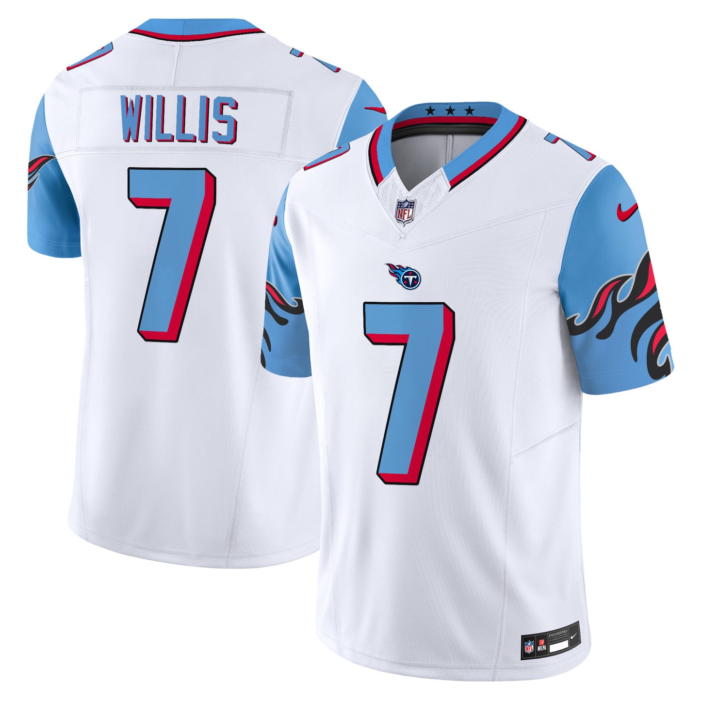 Blue Sleeves - Malik Willis