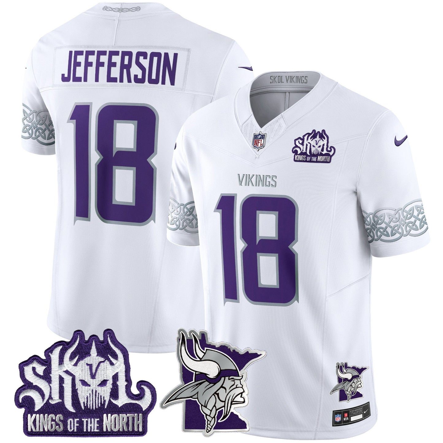 White - Justin Jefferson