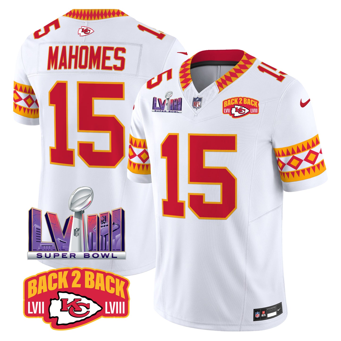 White - Patrick Mahomes