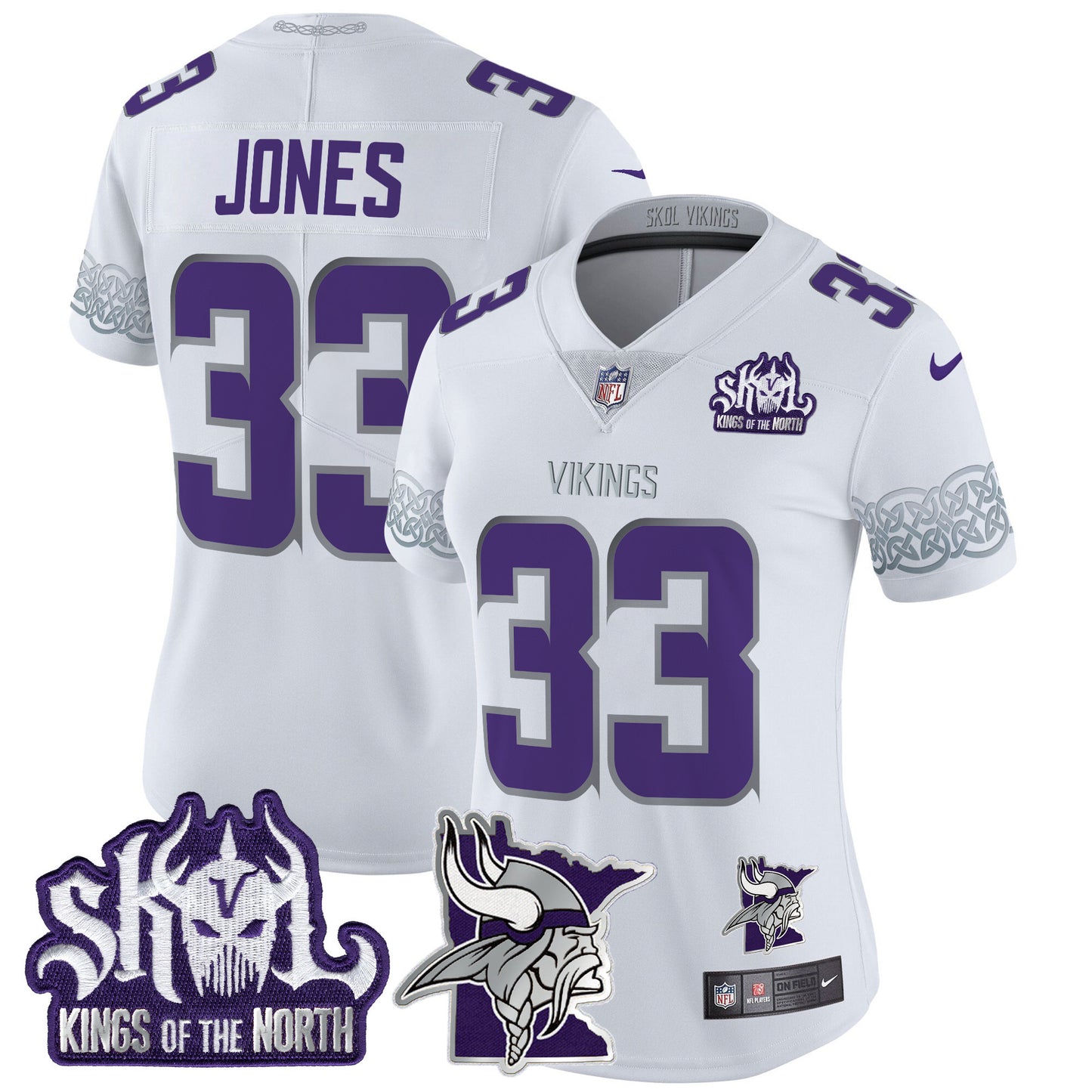 White - Aaron Jones