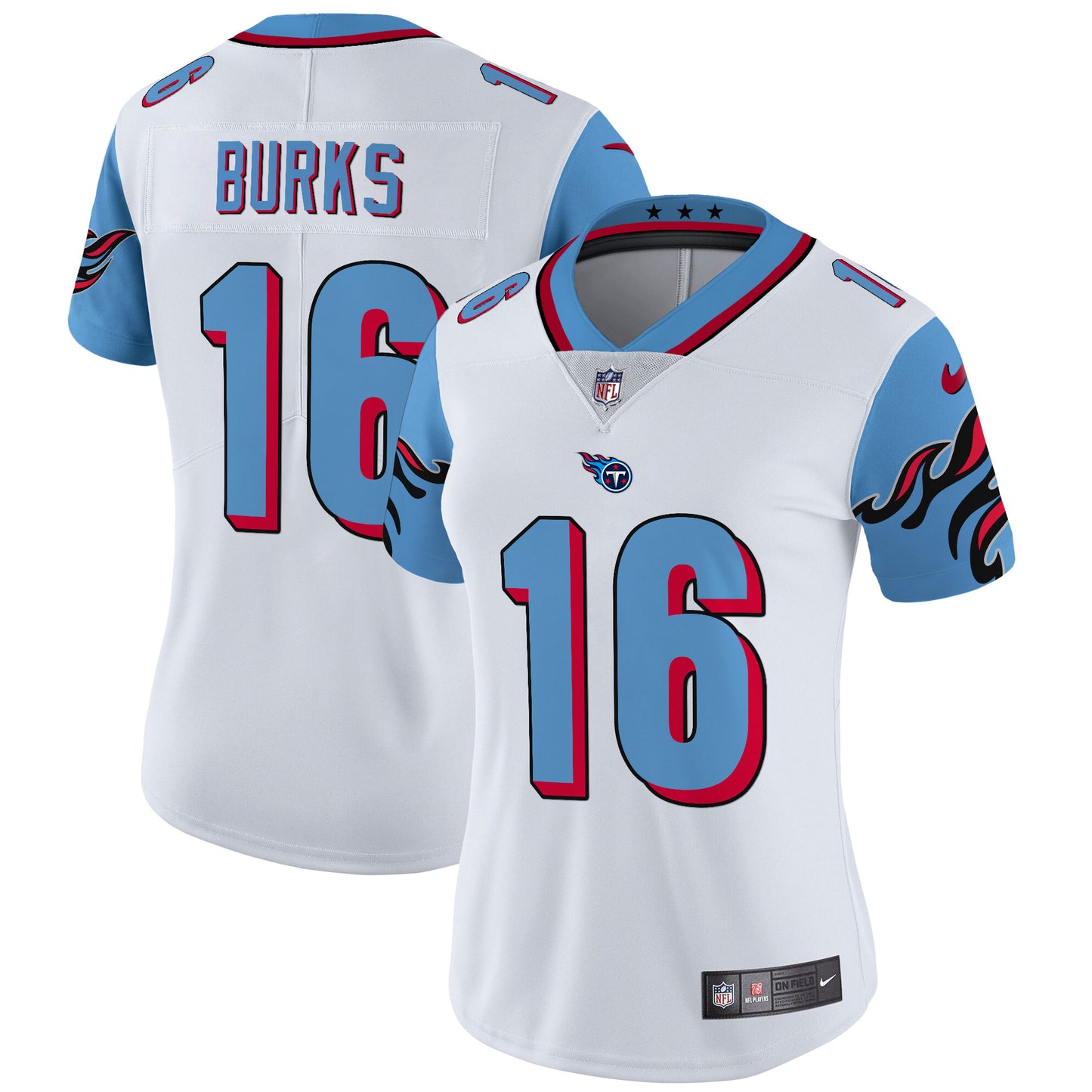 Blue Sleeves - Treylon Burks