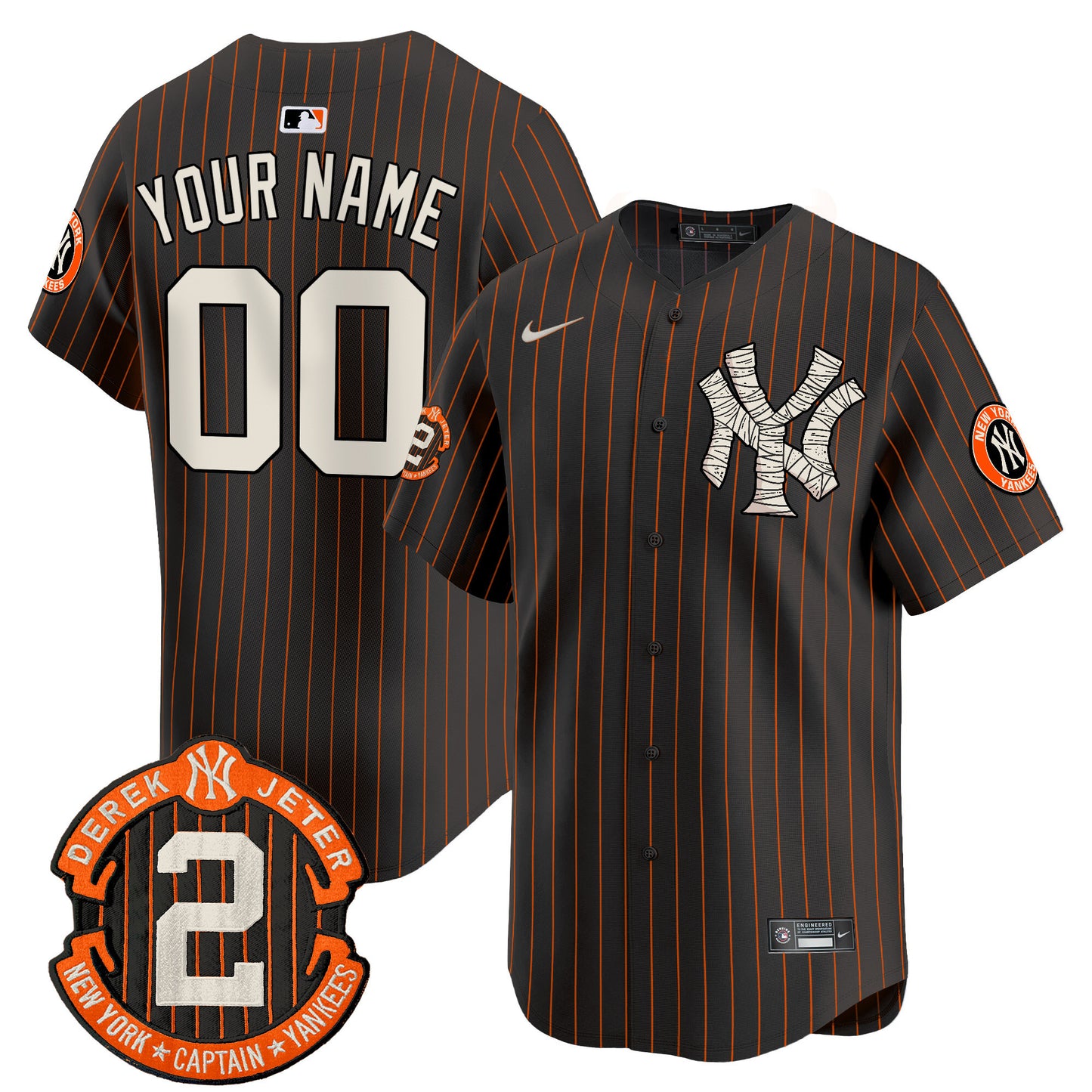 Black Pinstripe