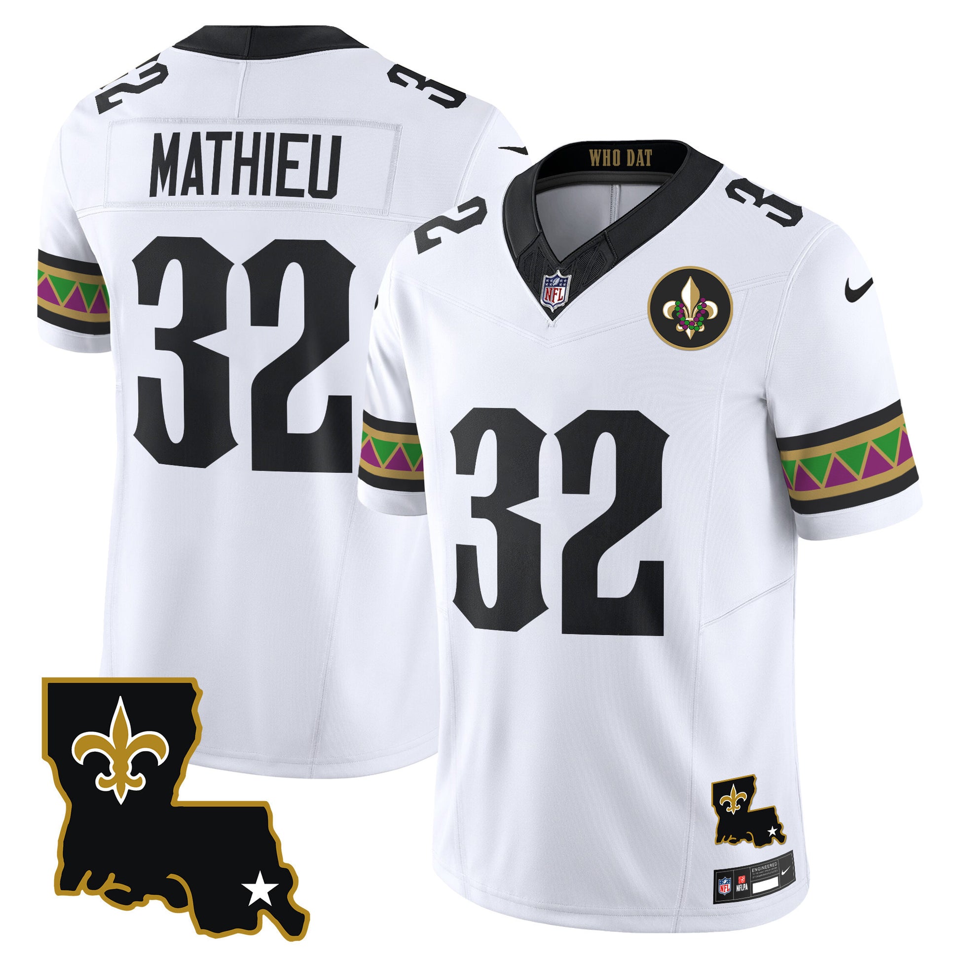 White - Tyrann Mathieu