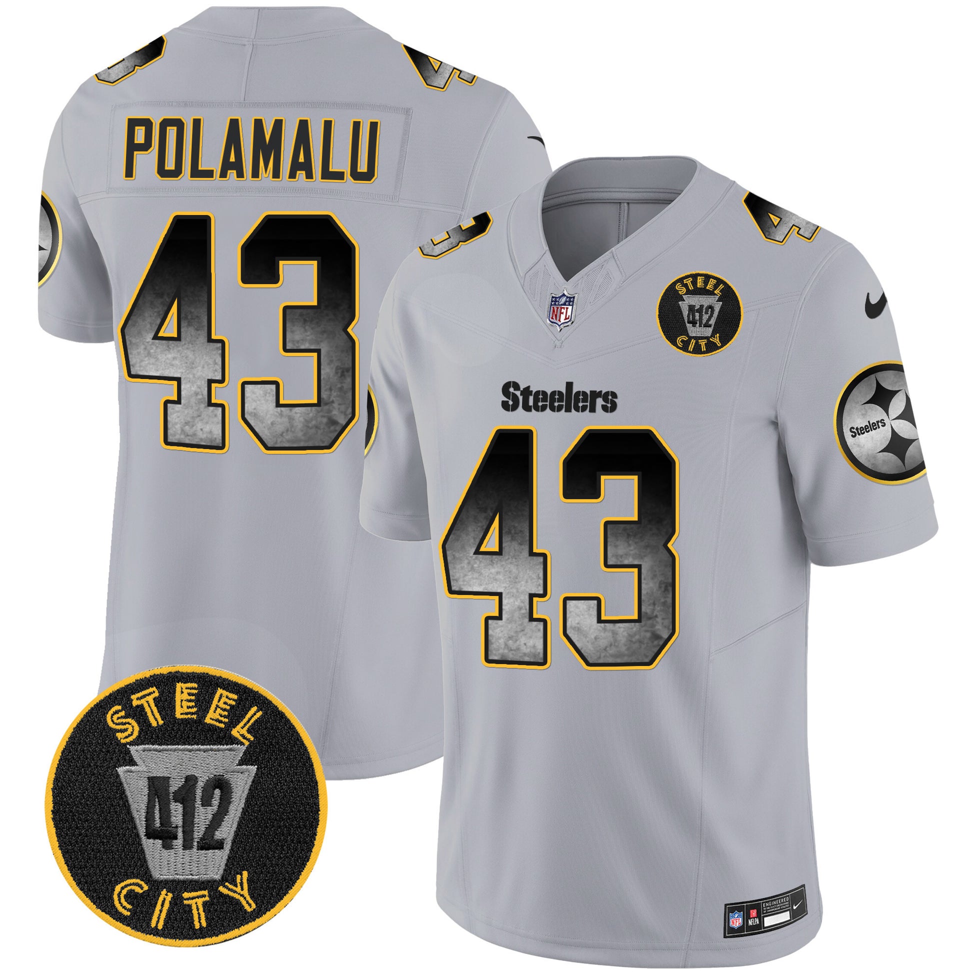 Gray - Troy Polamalu