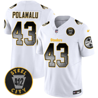 White - Troy Polamalu