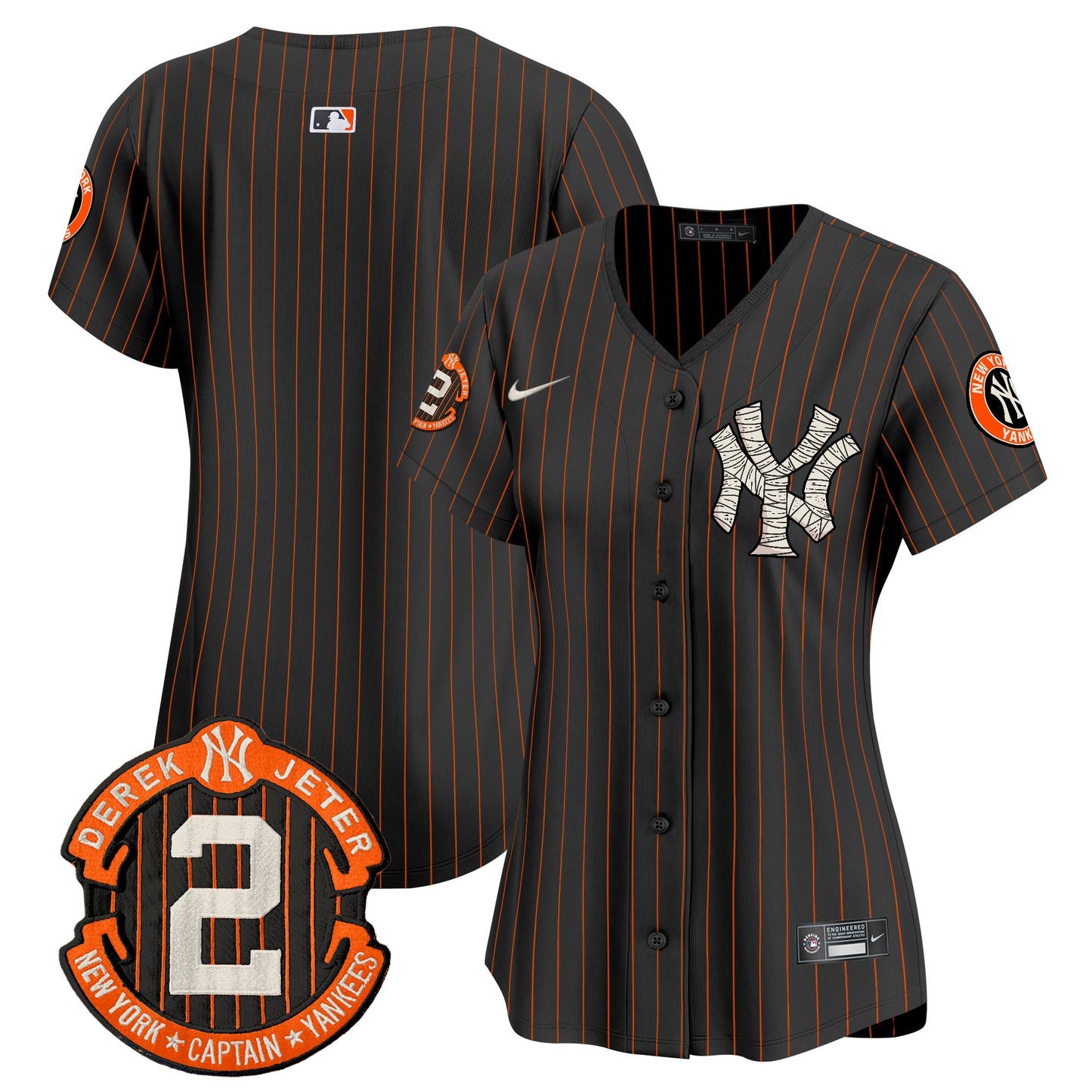 Black Pinstripe - Team