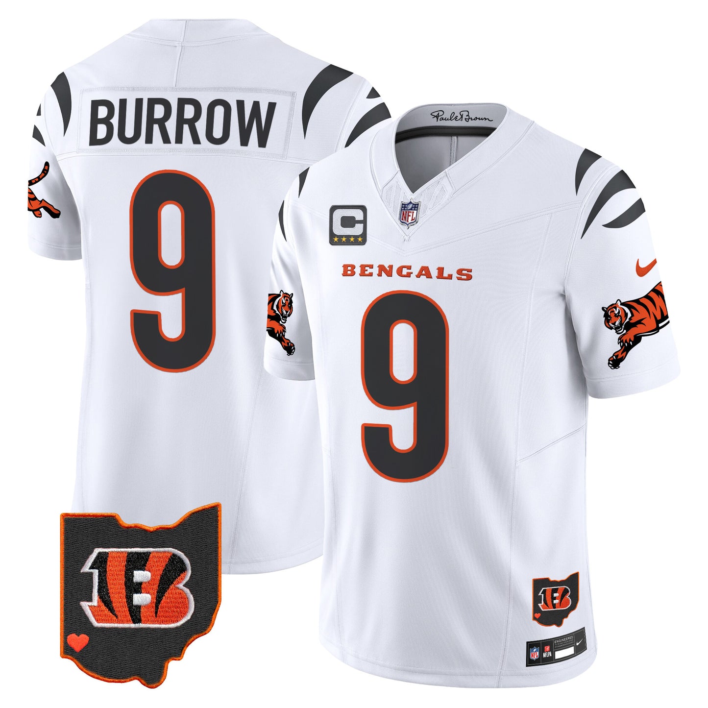White - Joe Burrow