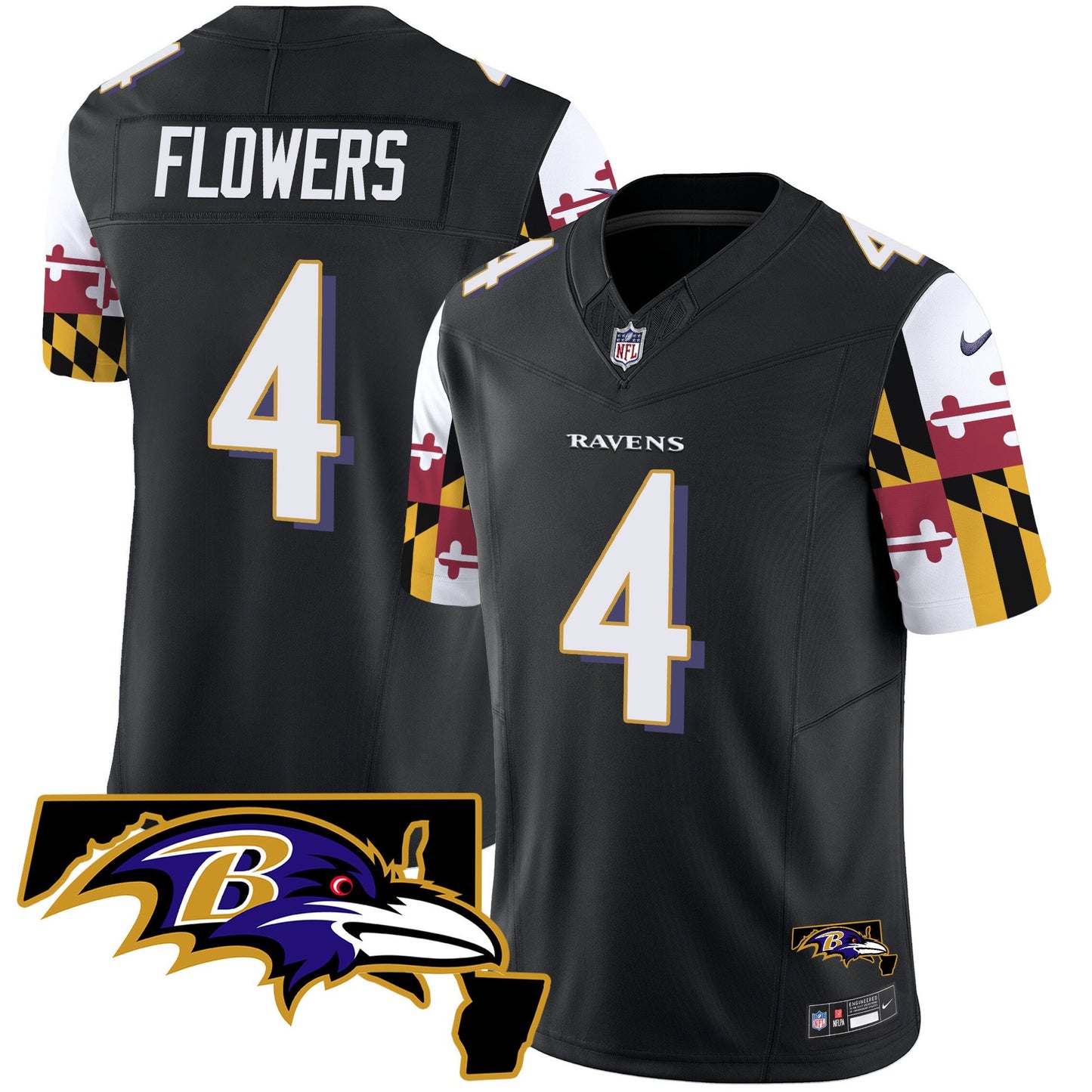 Black - Zay Flowers