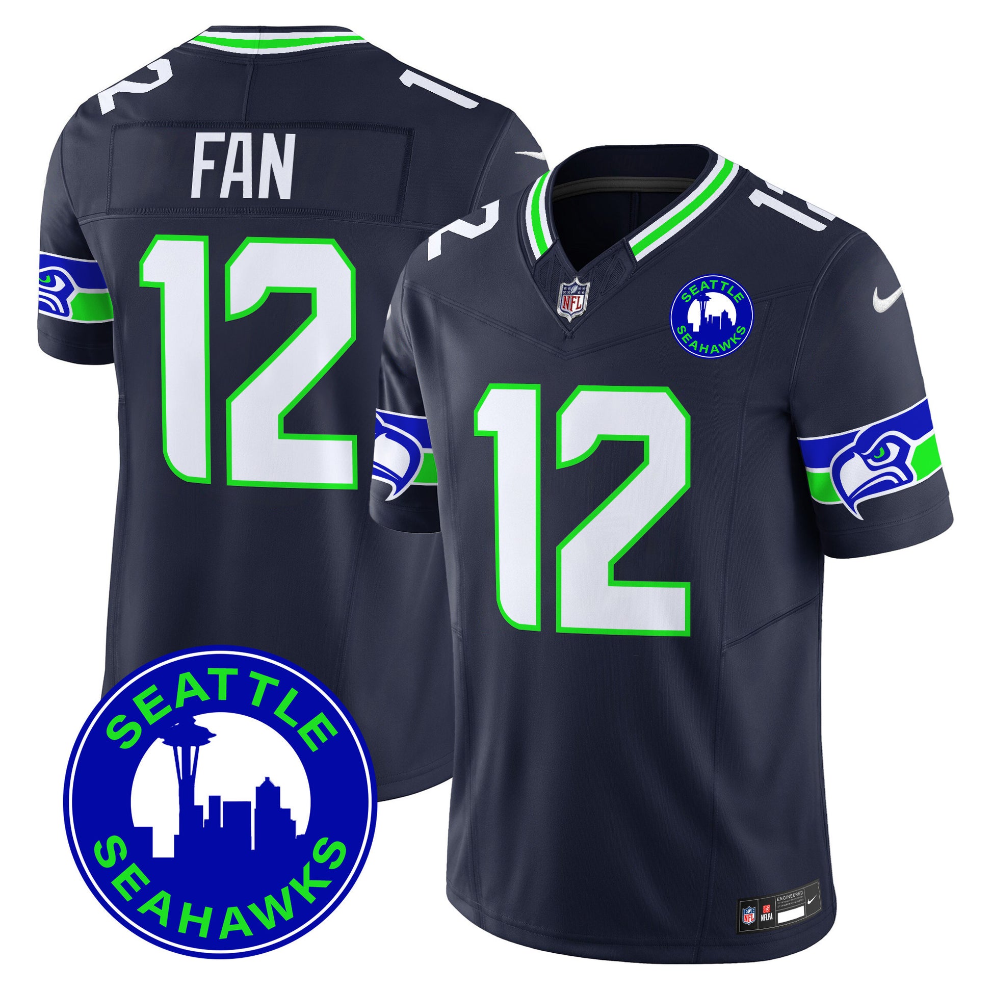 Navy - 12Th Fan