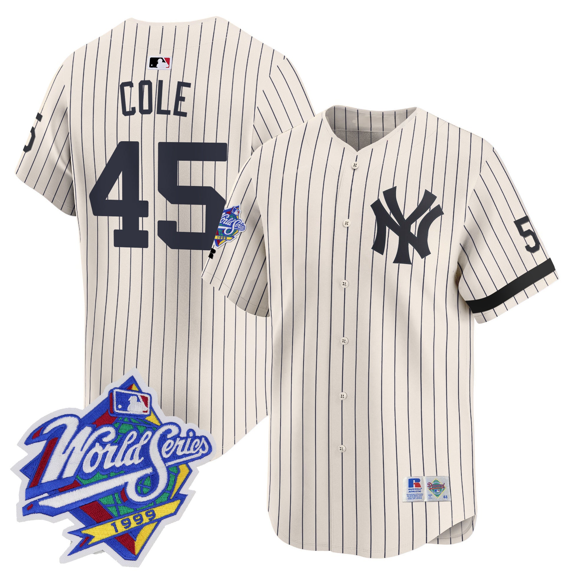 Cream Pinstripe - Gerrit Cole