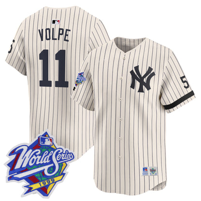 Cream Pinstripe - Anthony Volpe