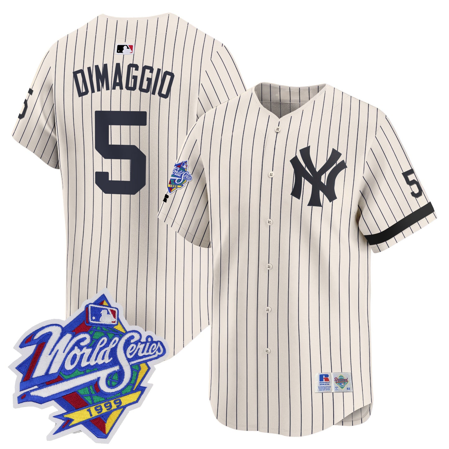 Cream Pinstripe - Joe DiMaggio