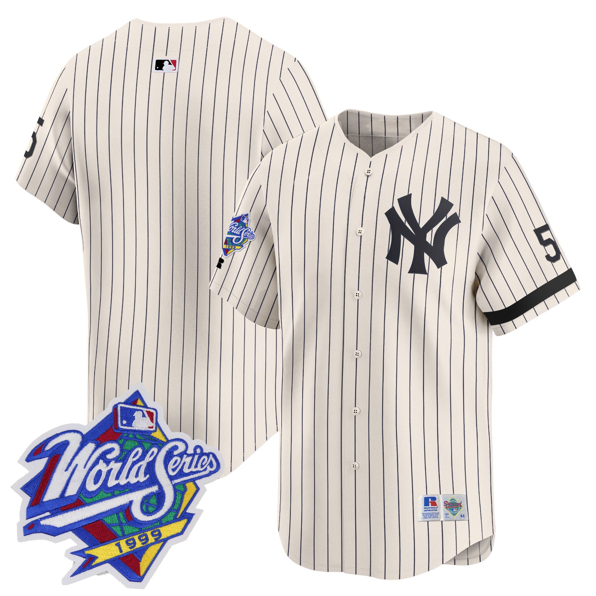 Cream Pinstripe - Team