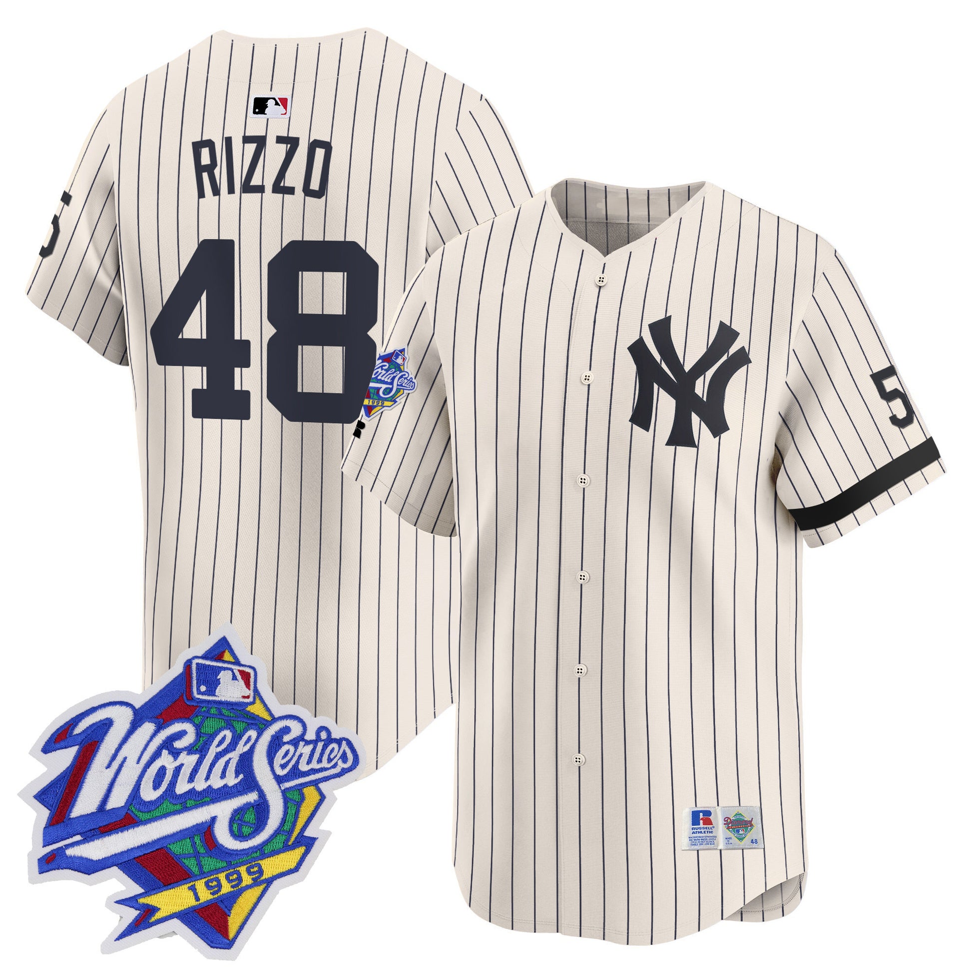 Cream Pinstripe - Anthony Rizzo