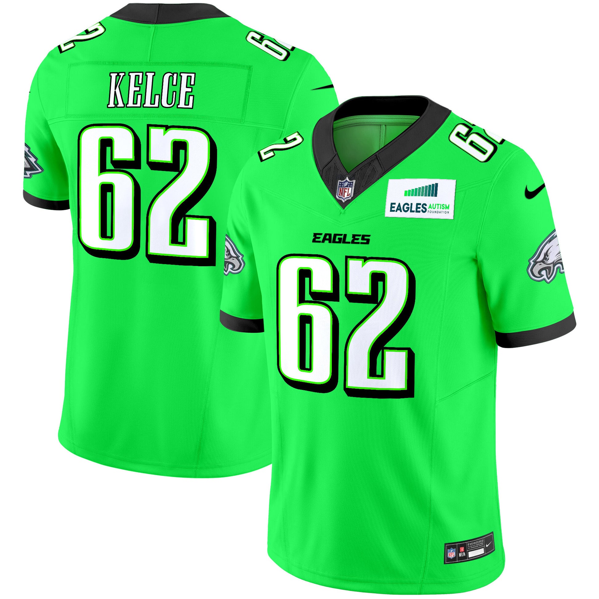Green Neon - Jason Kelce