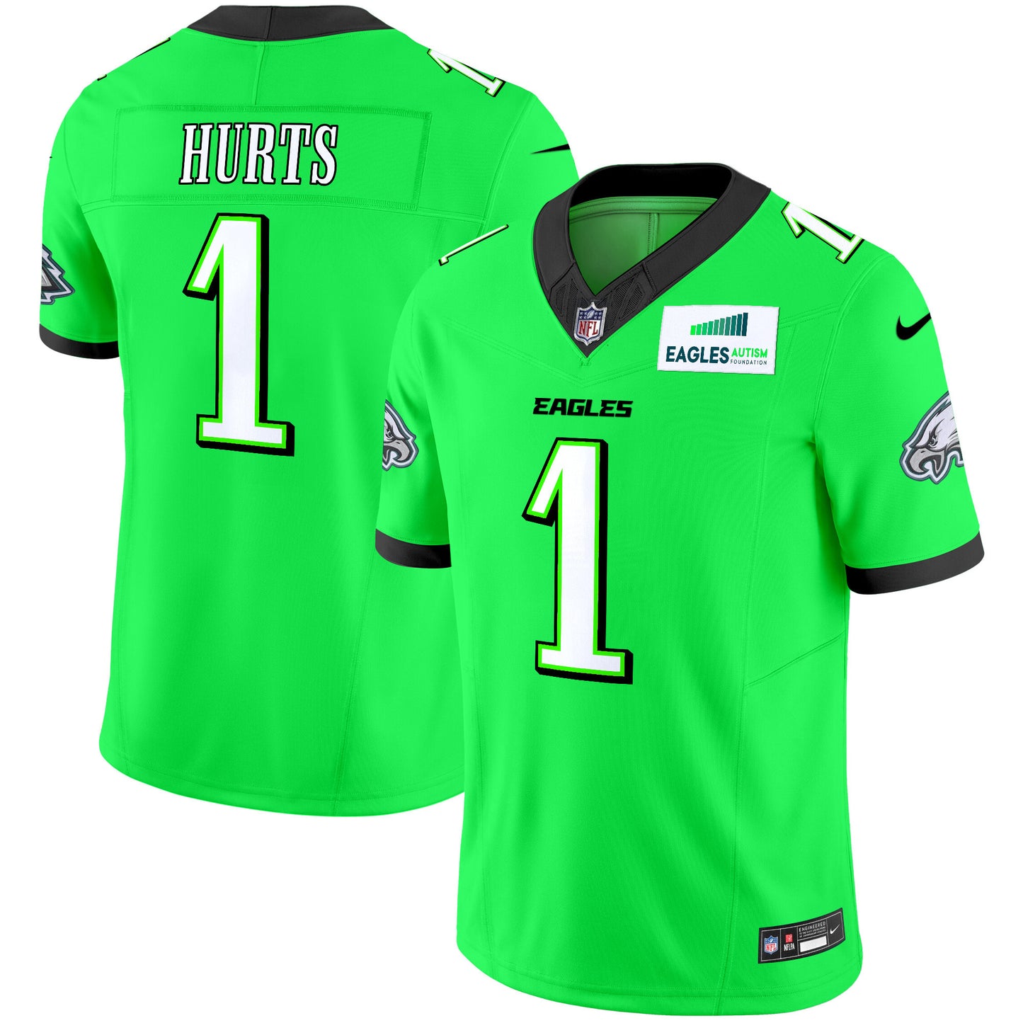 Green Neon - Jalen Hurts