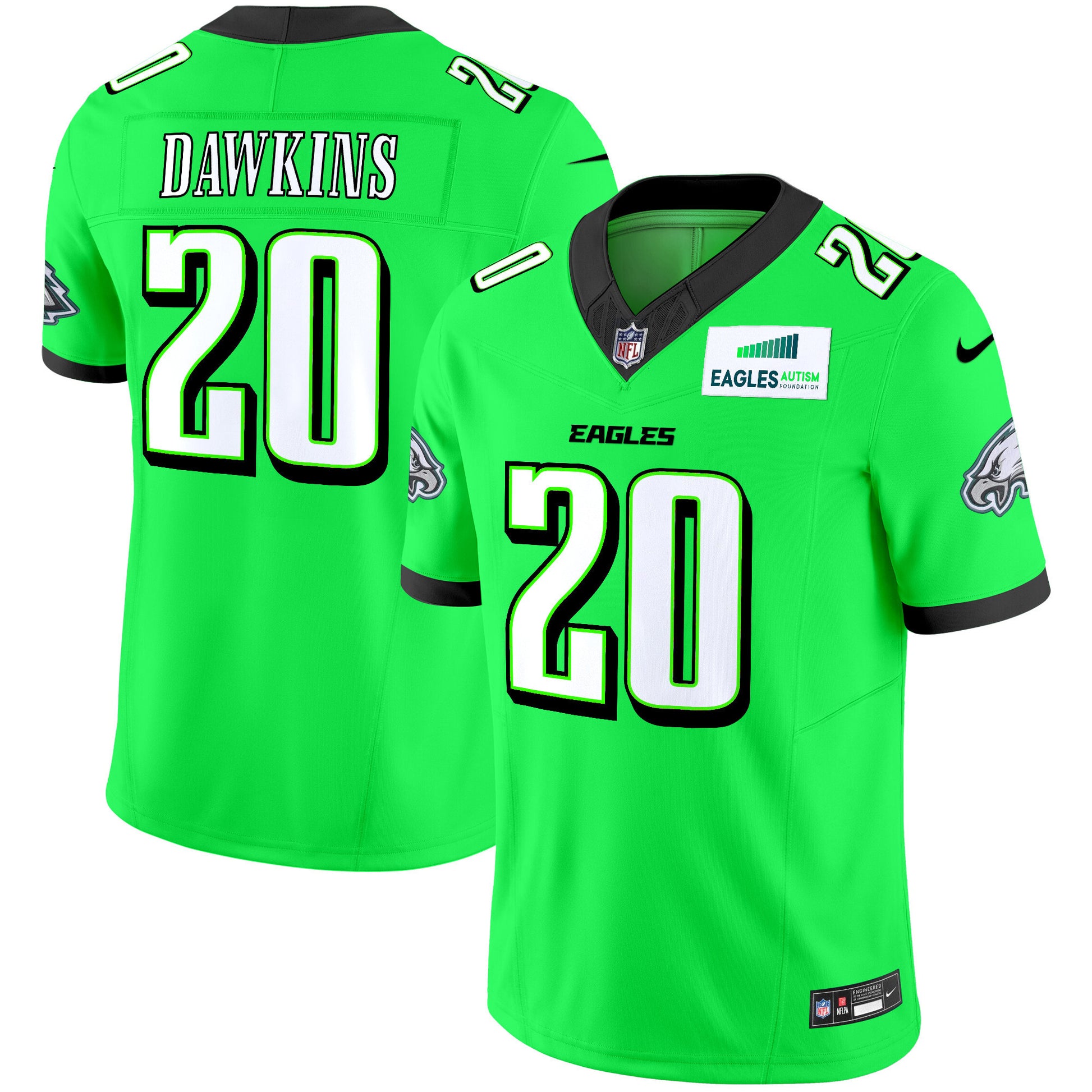 Green Neon - Brian Dawkins