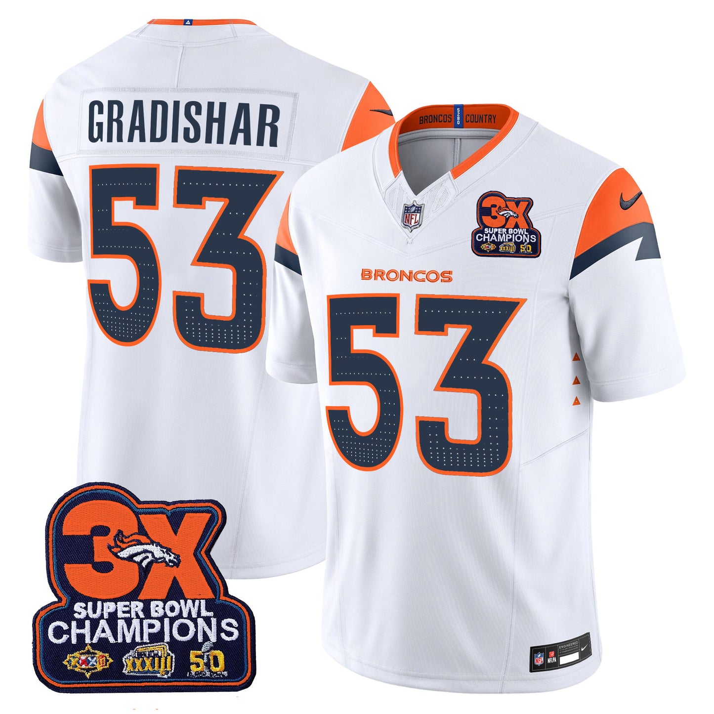 White - Randy Gradishar