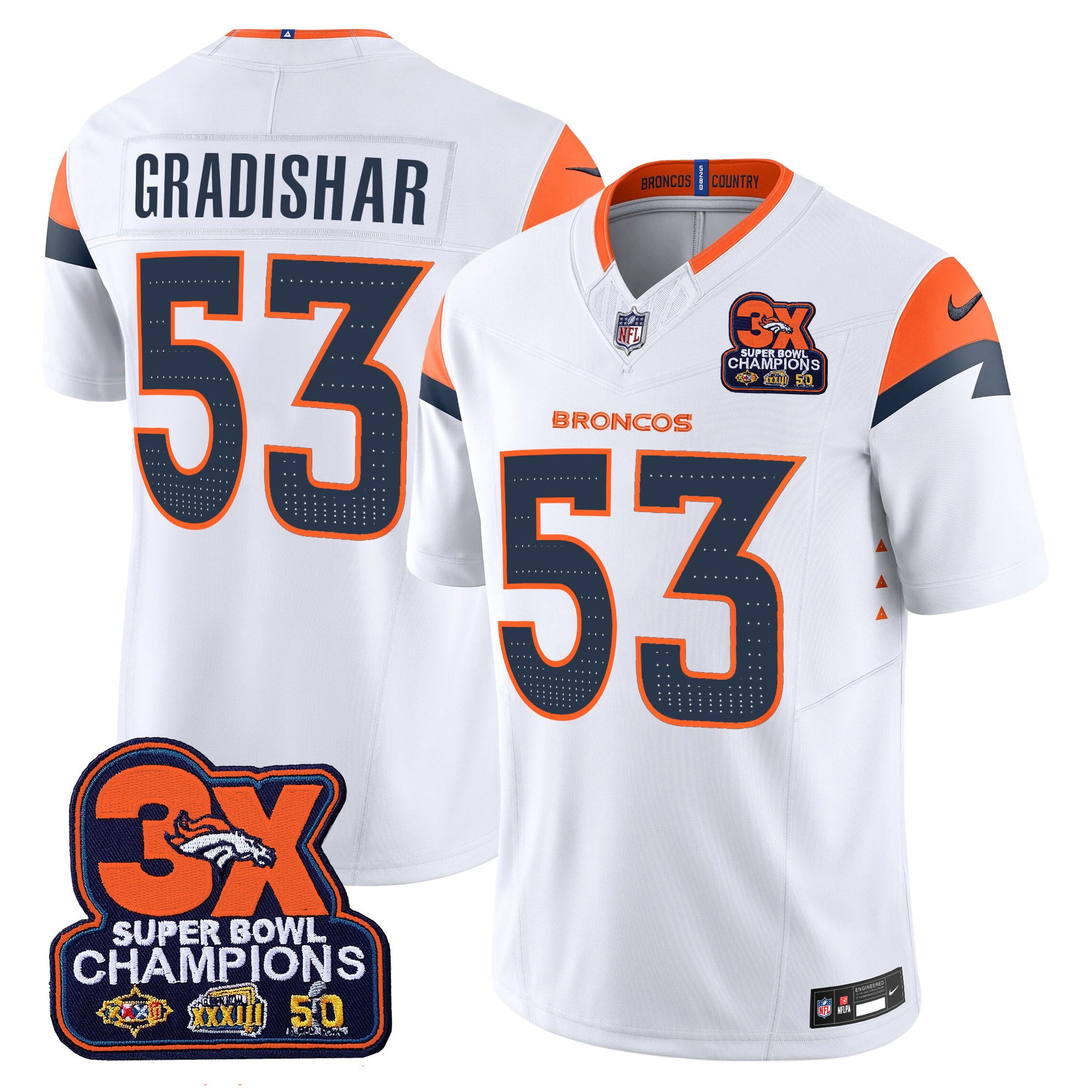 White - Randy Gradishar