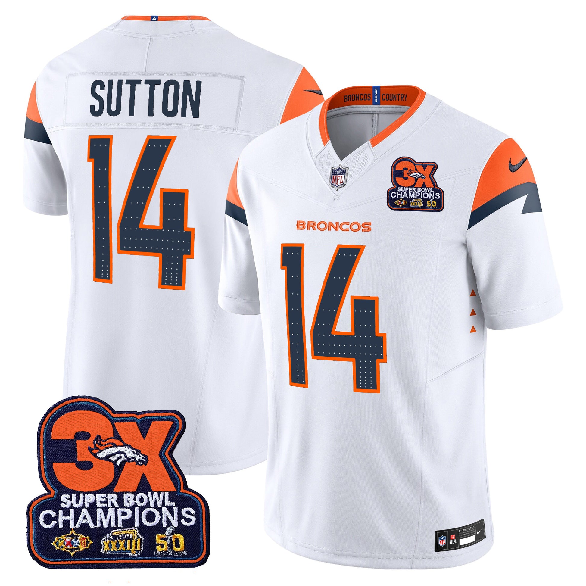 White - Courtland Sutton