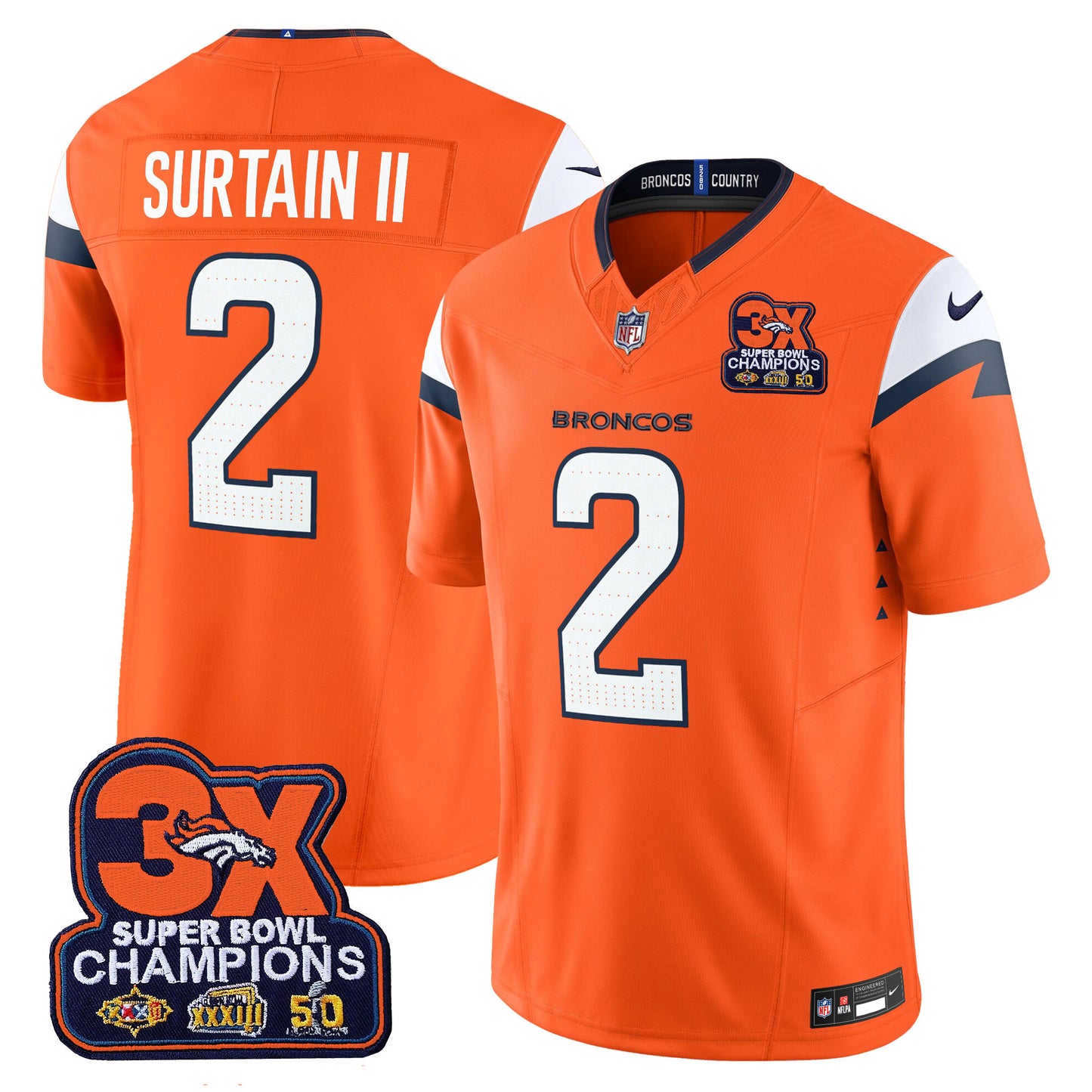 Orange - Patrick Surtain II