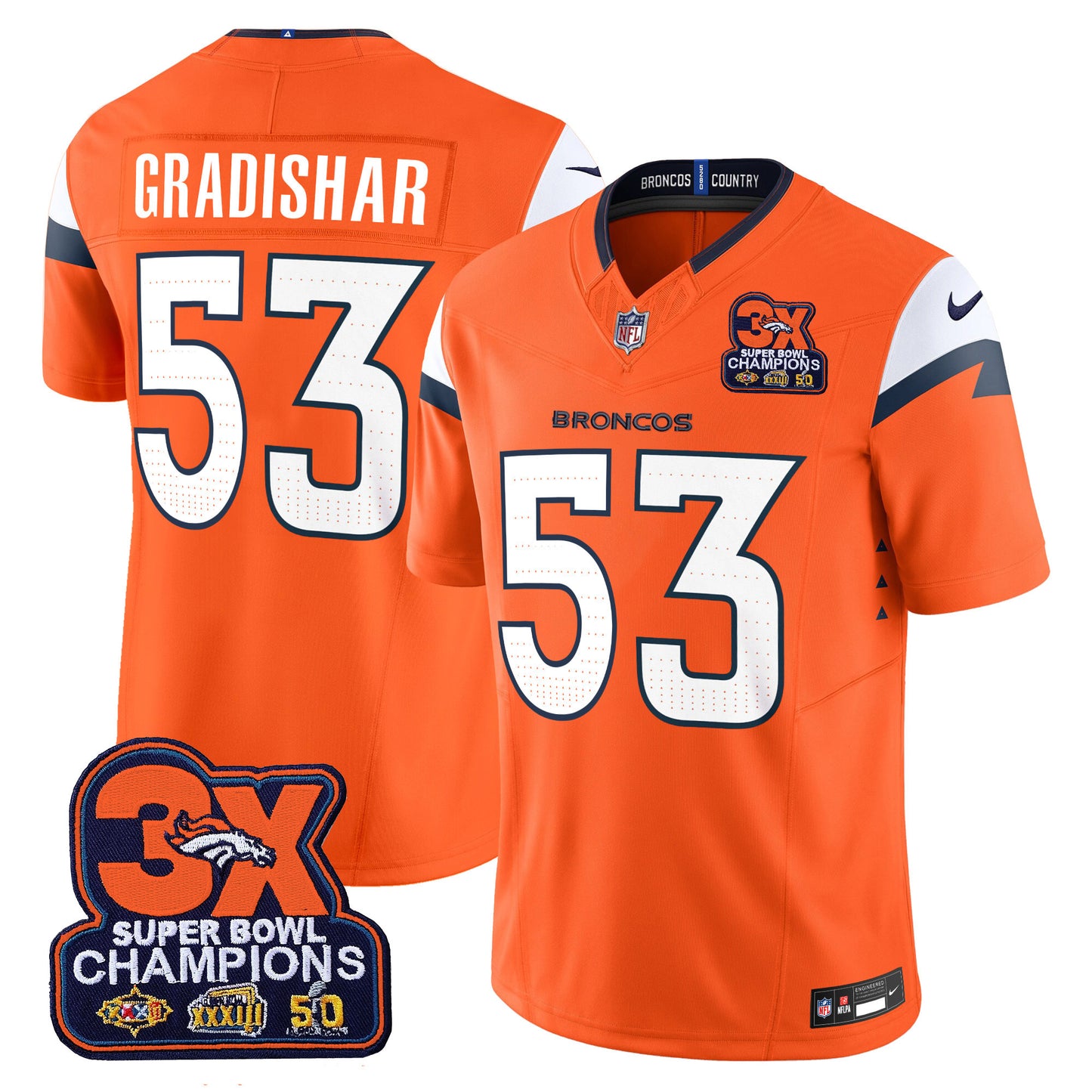 Orange - Randy Gradishar