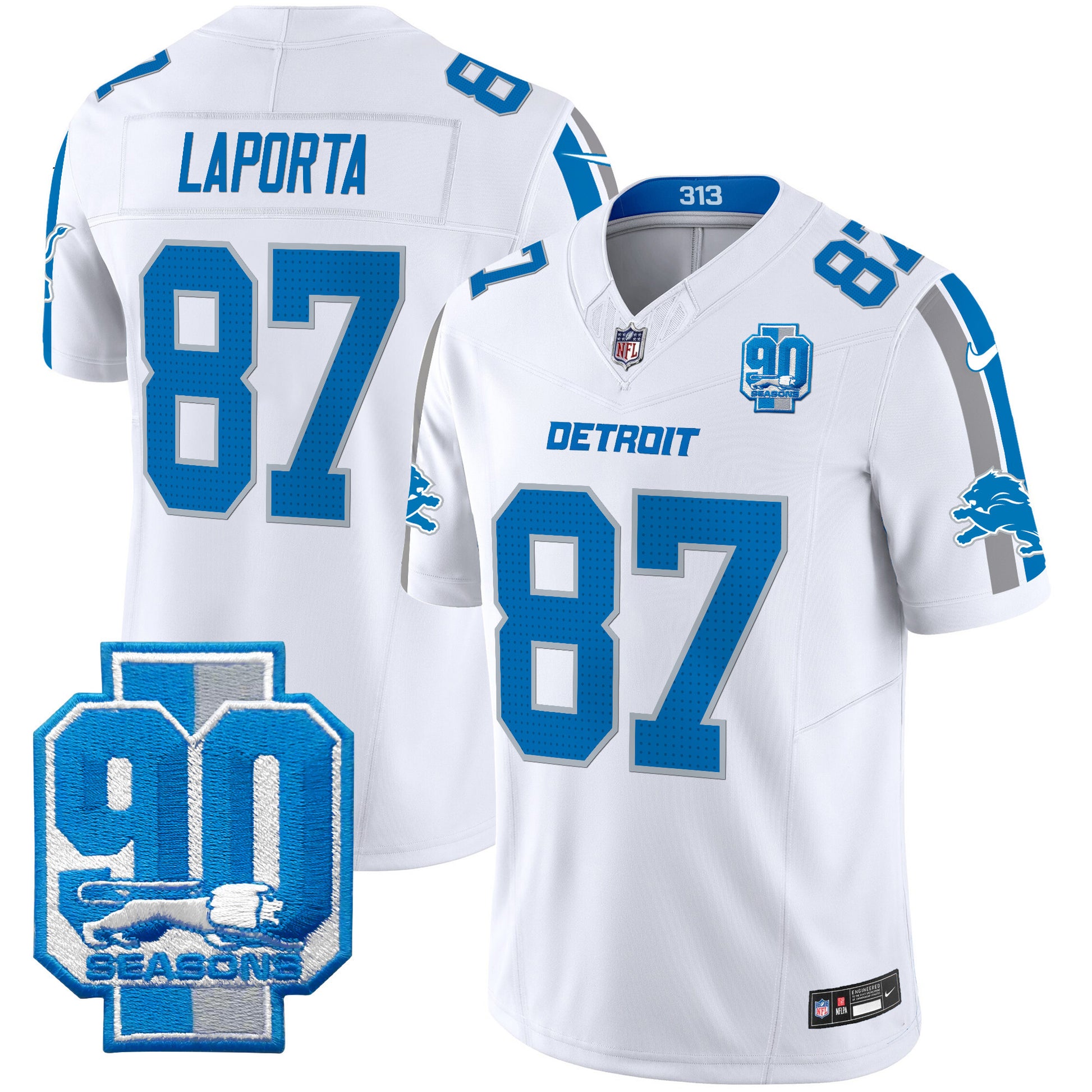White - Sam Laporta