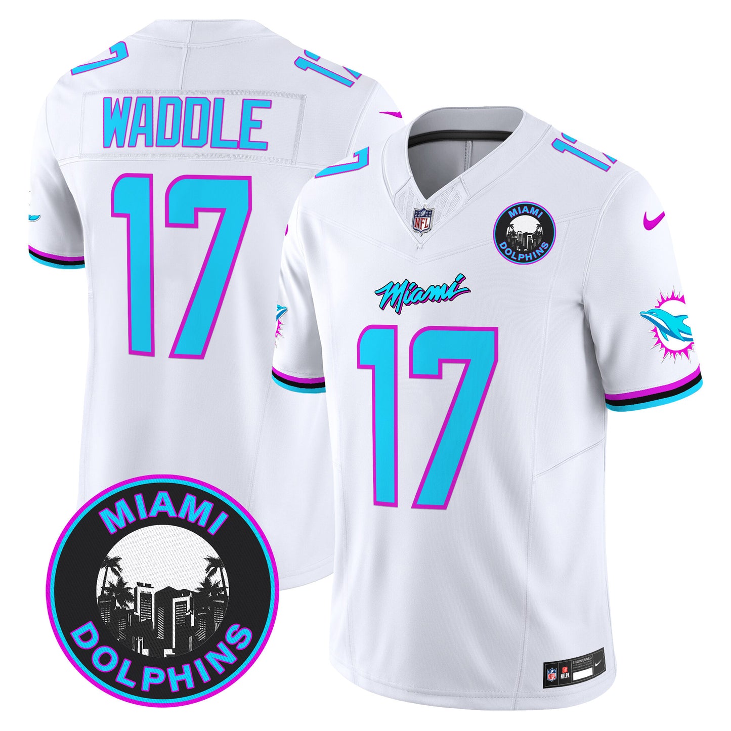 White - Jaylen Waddle