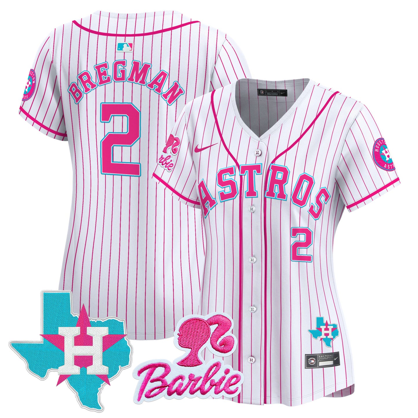 Pink Stripe - Alex Bregman
