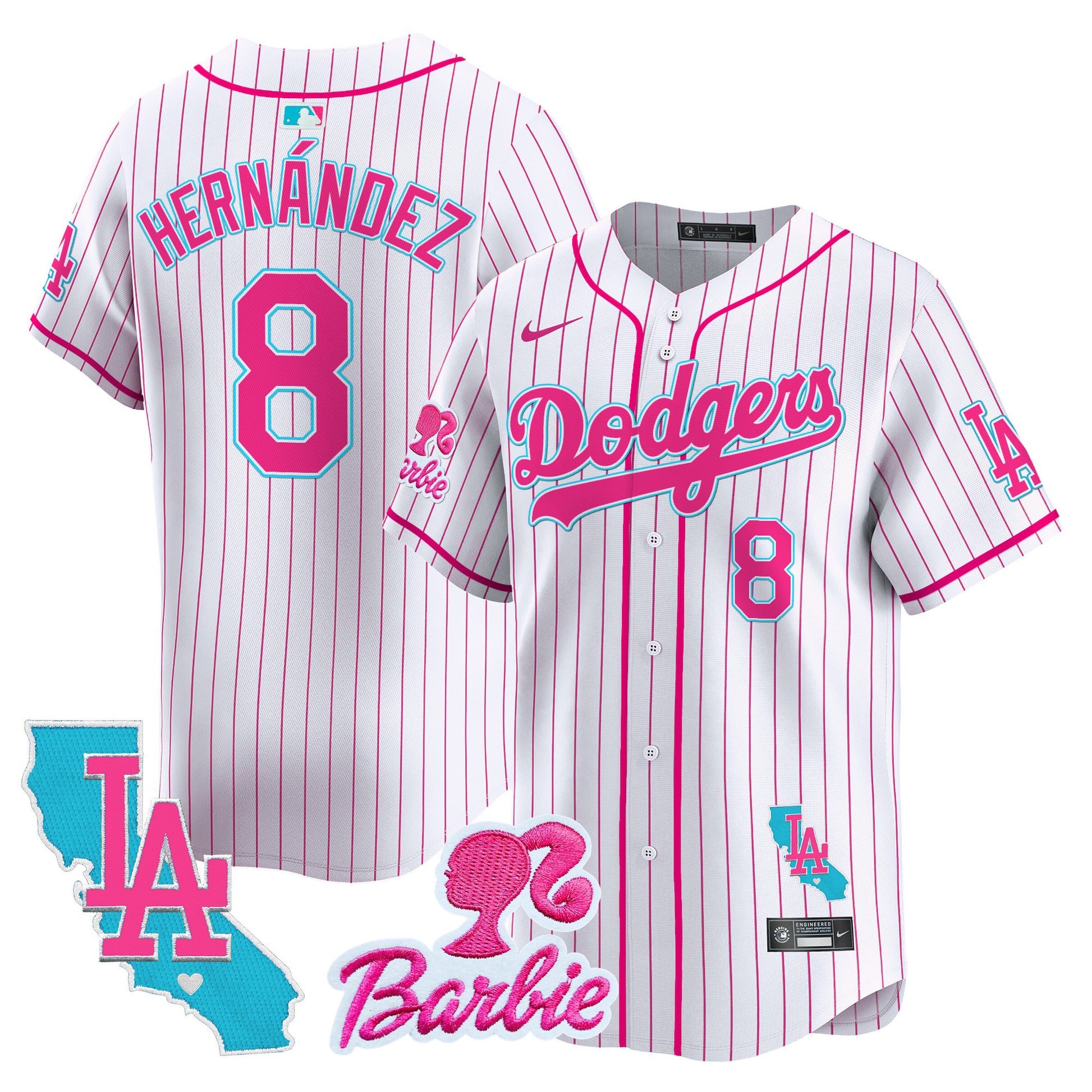 Pink Stripe - Kike Hernandez