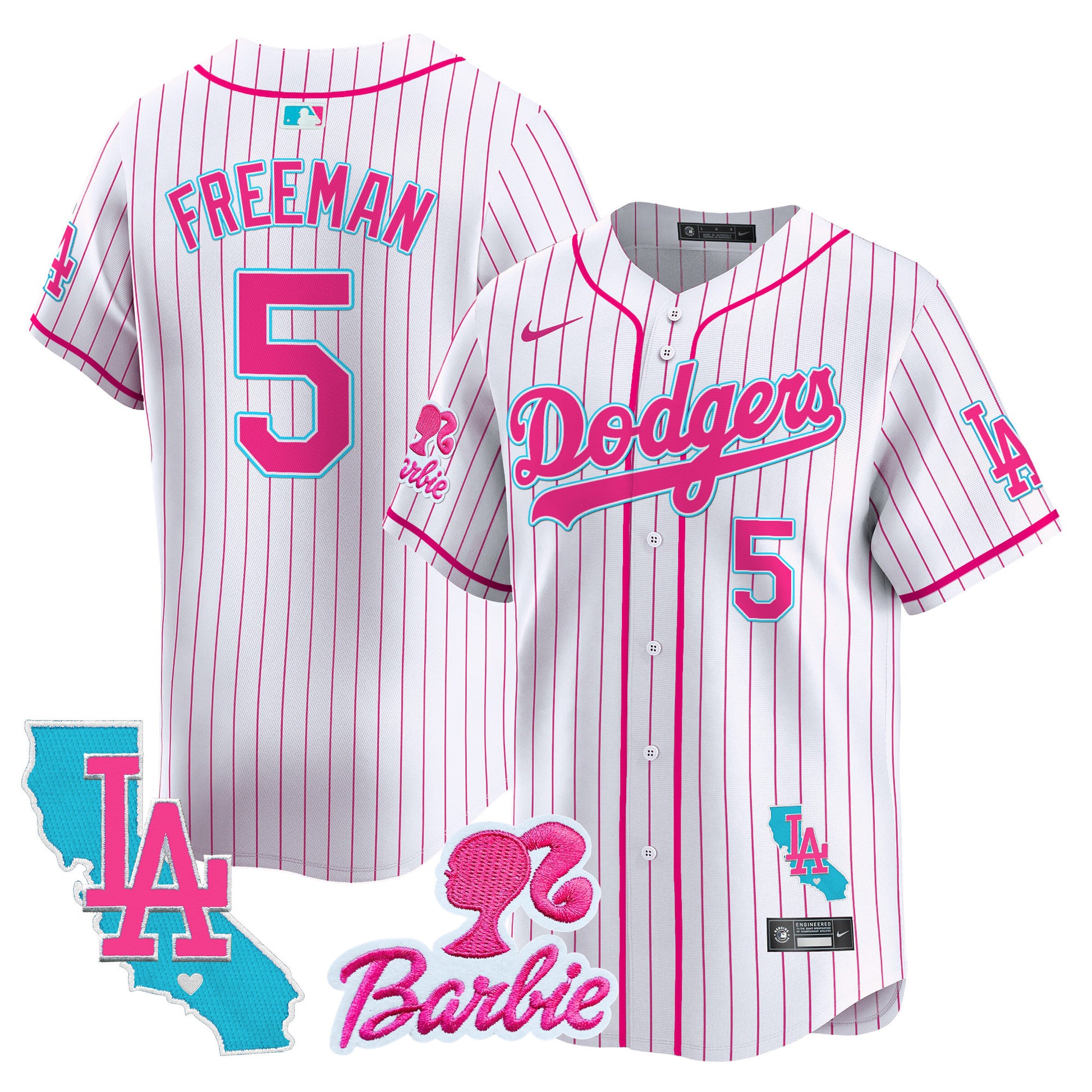 Pink Stripe - Freddie Freeman