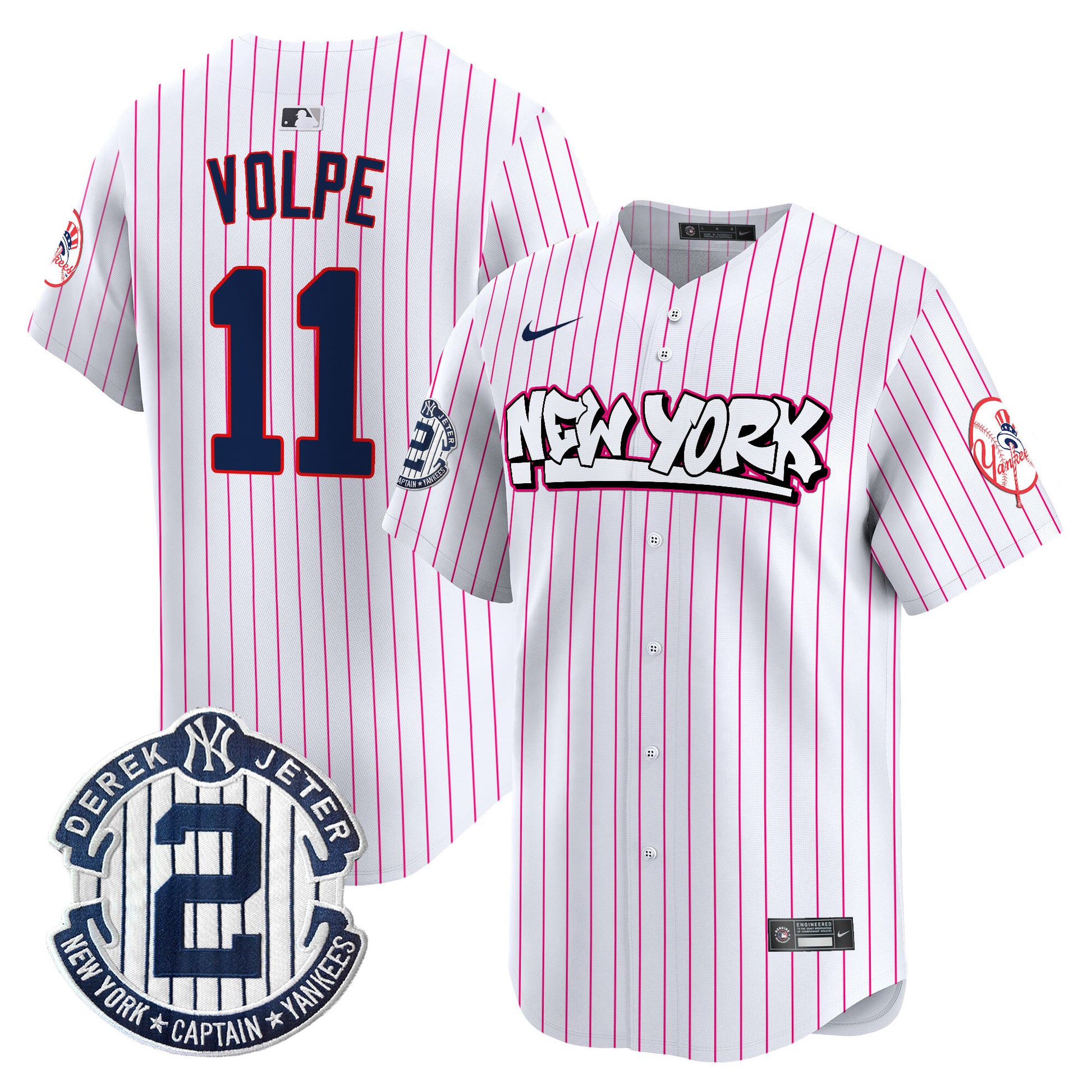 Pink Stripe - Anthony Volpe