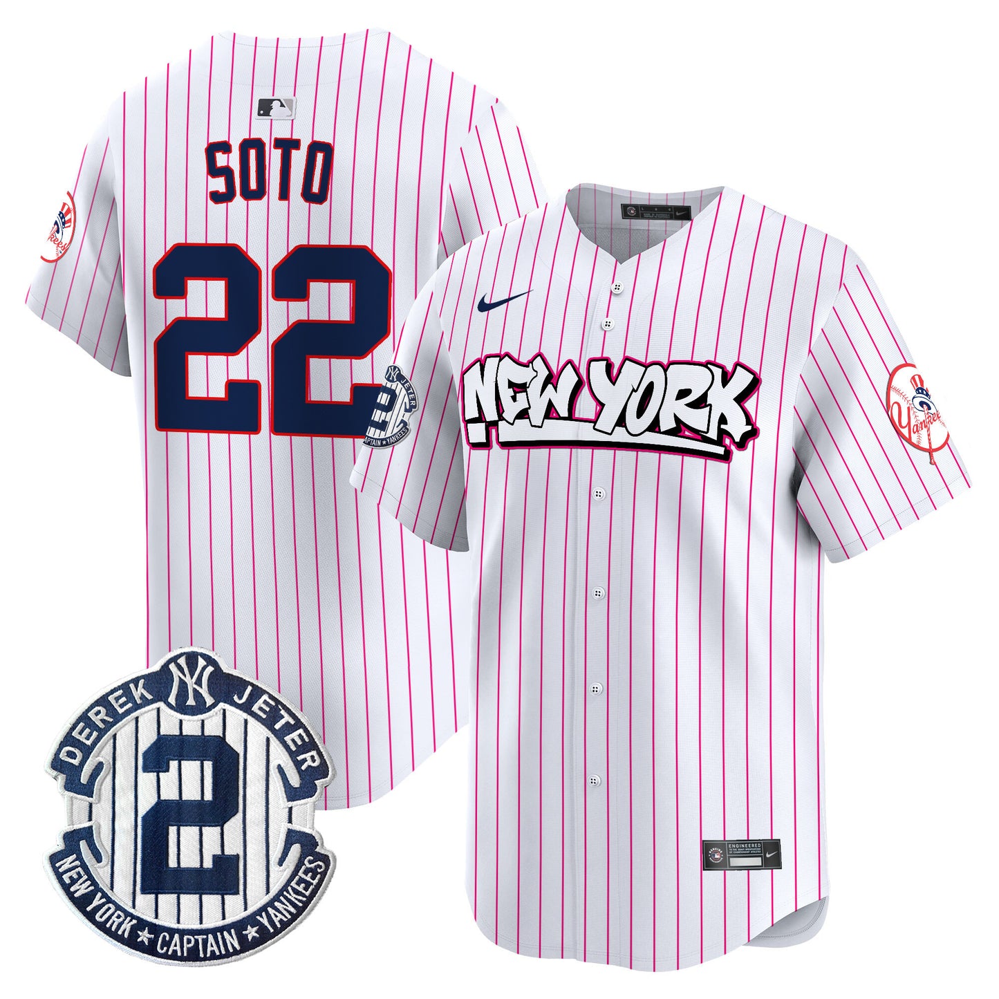 Pink Stripe - Juan Soto
