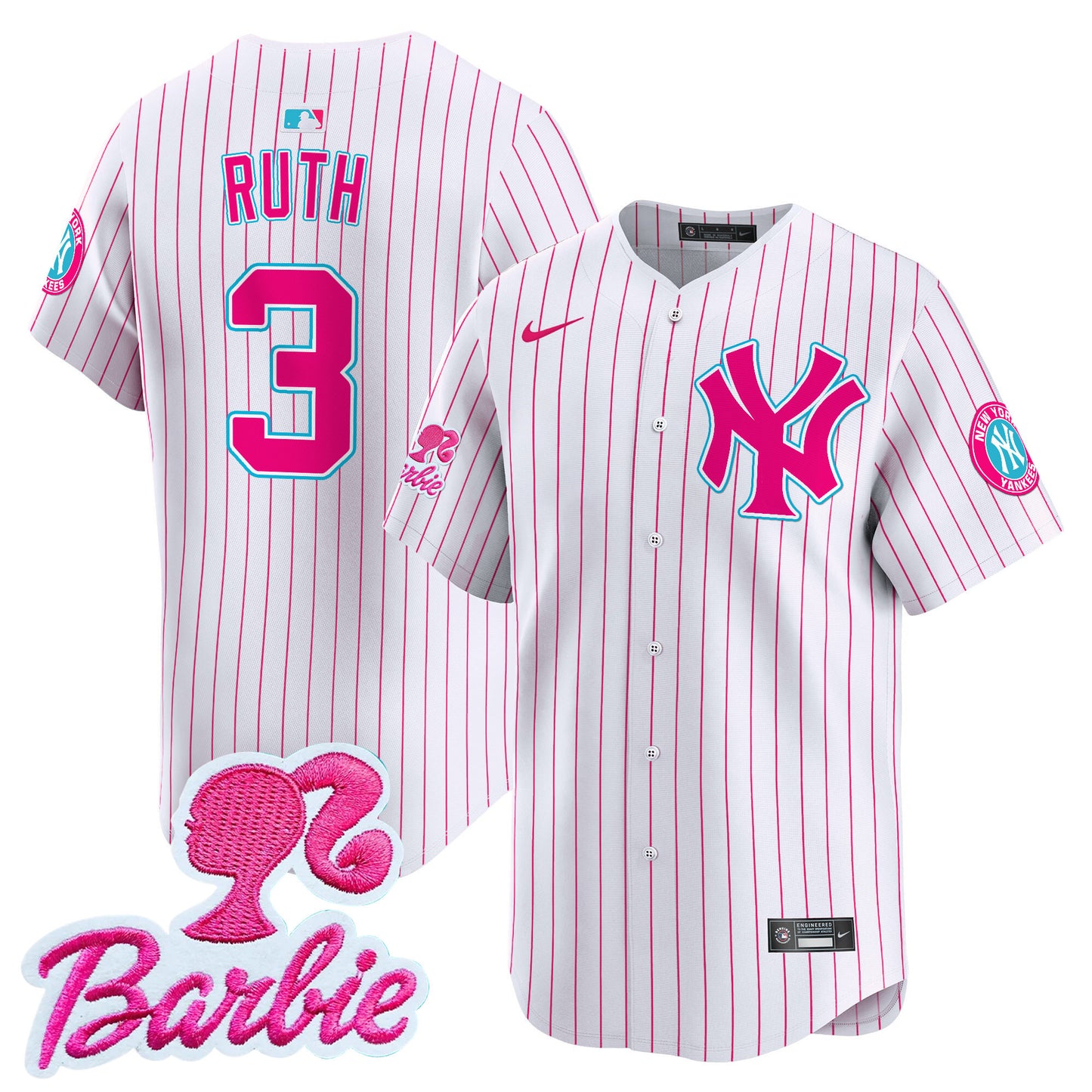 Pink Stripe - Babe Ruth