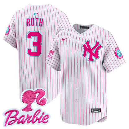 Pink Stripe - Babe Ruth
