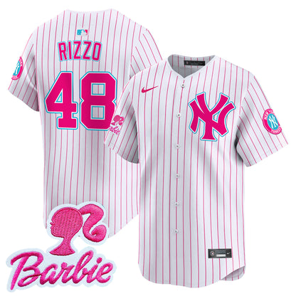 Pink Stripe - Anthony Rizzo