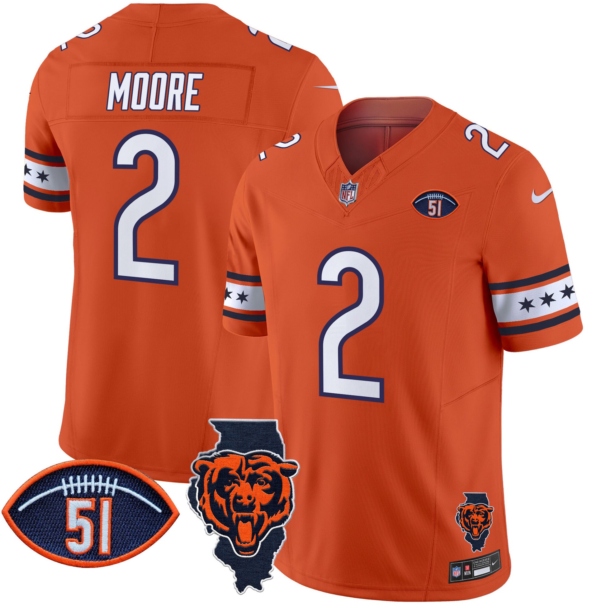 Orange - D.J. Moore