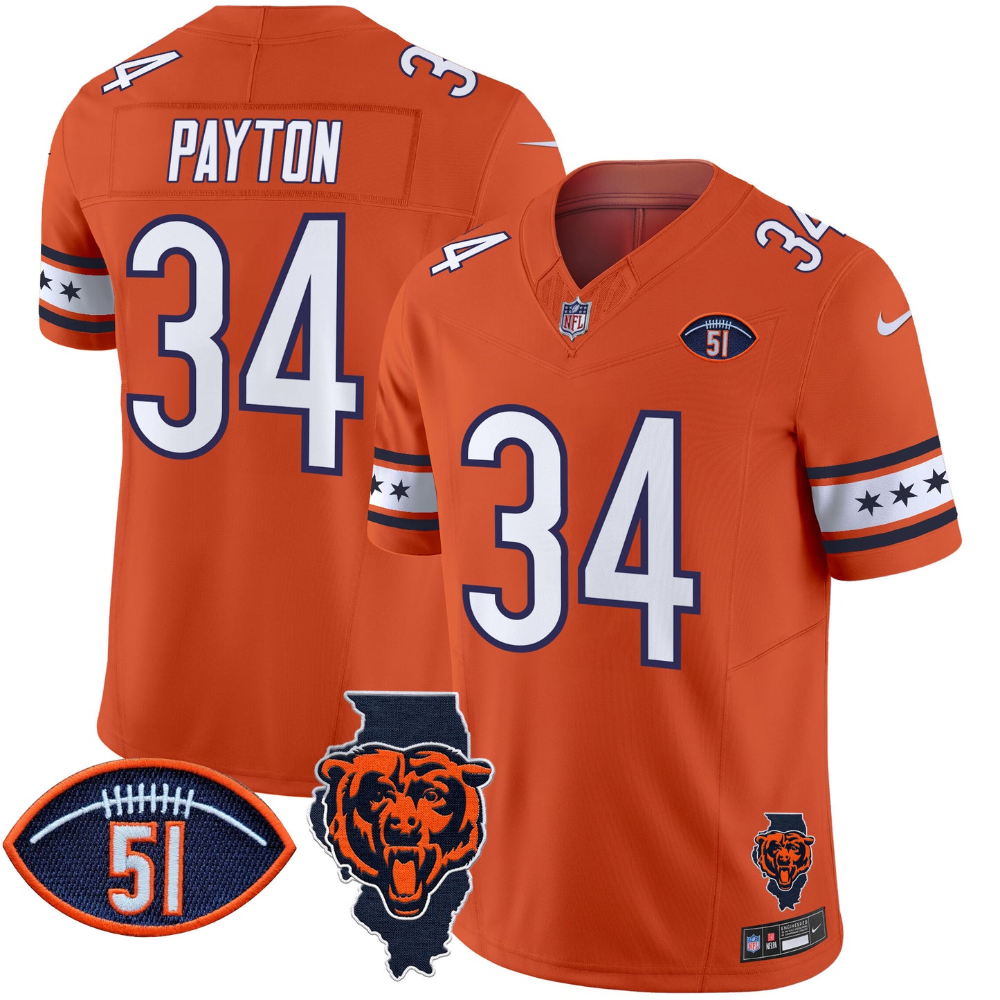 Orange - Walter Payton
