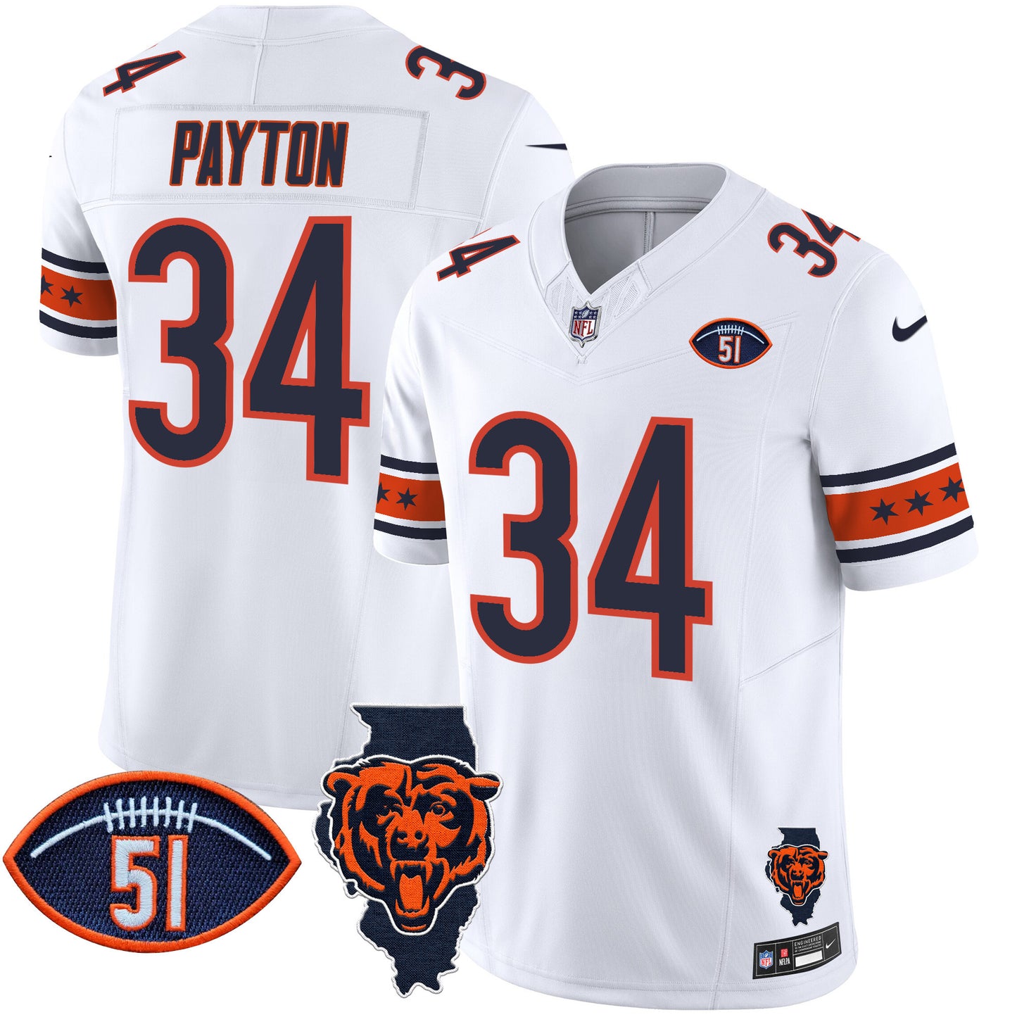 White - Walter Payton