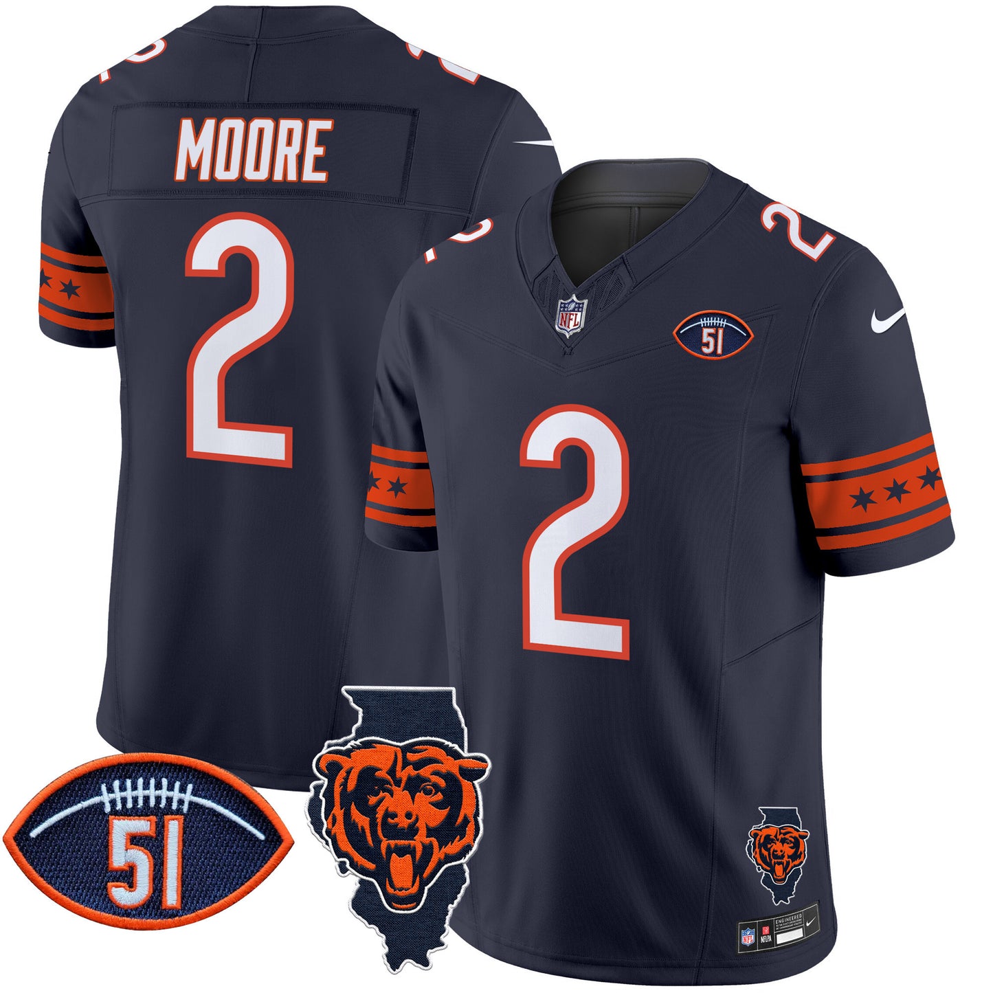 Navy - D.J. Moore