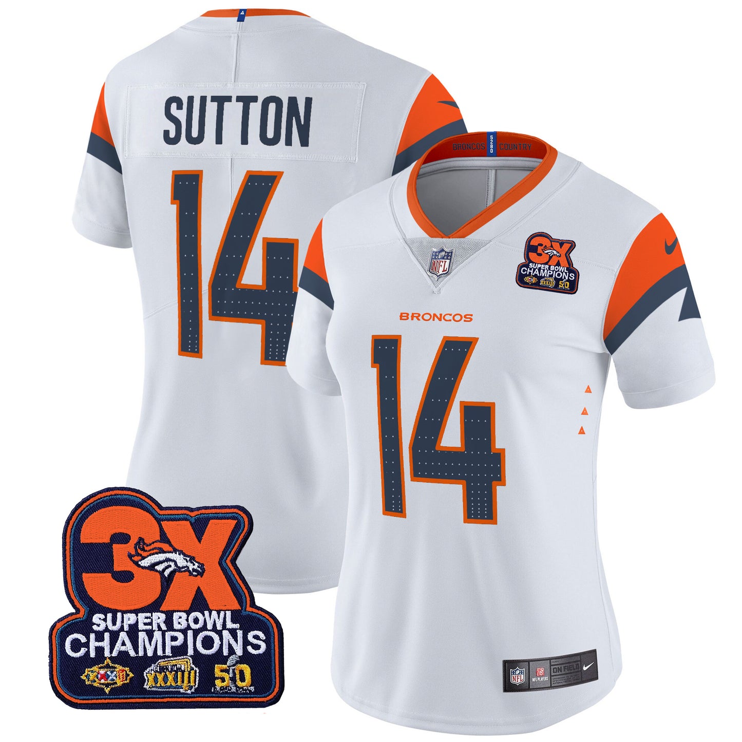 White - Courtland Sutton