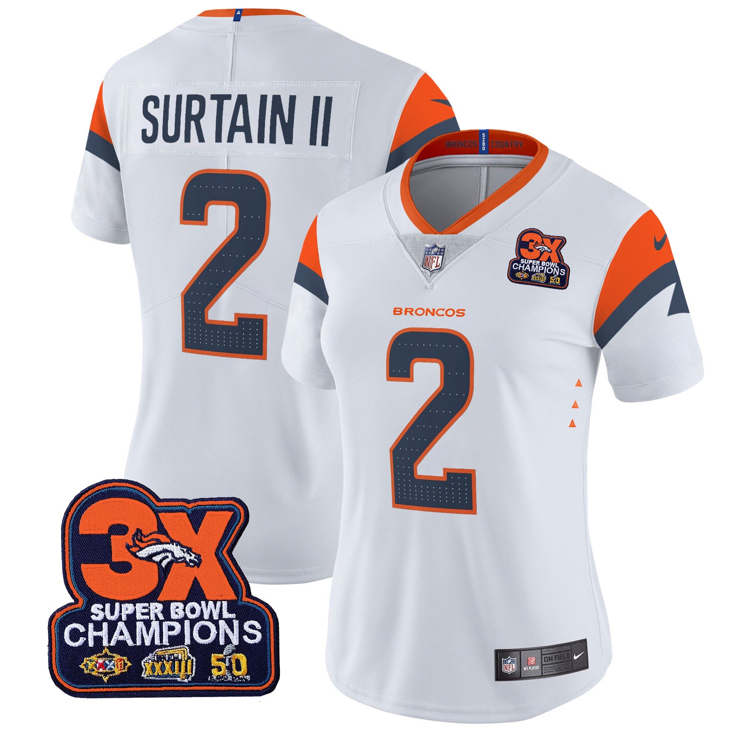 White - Patrick Surtain II