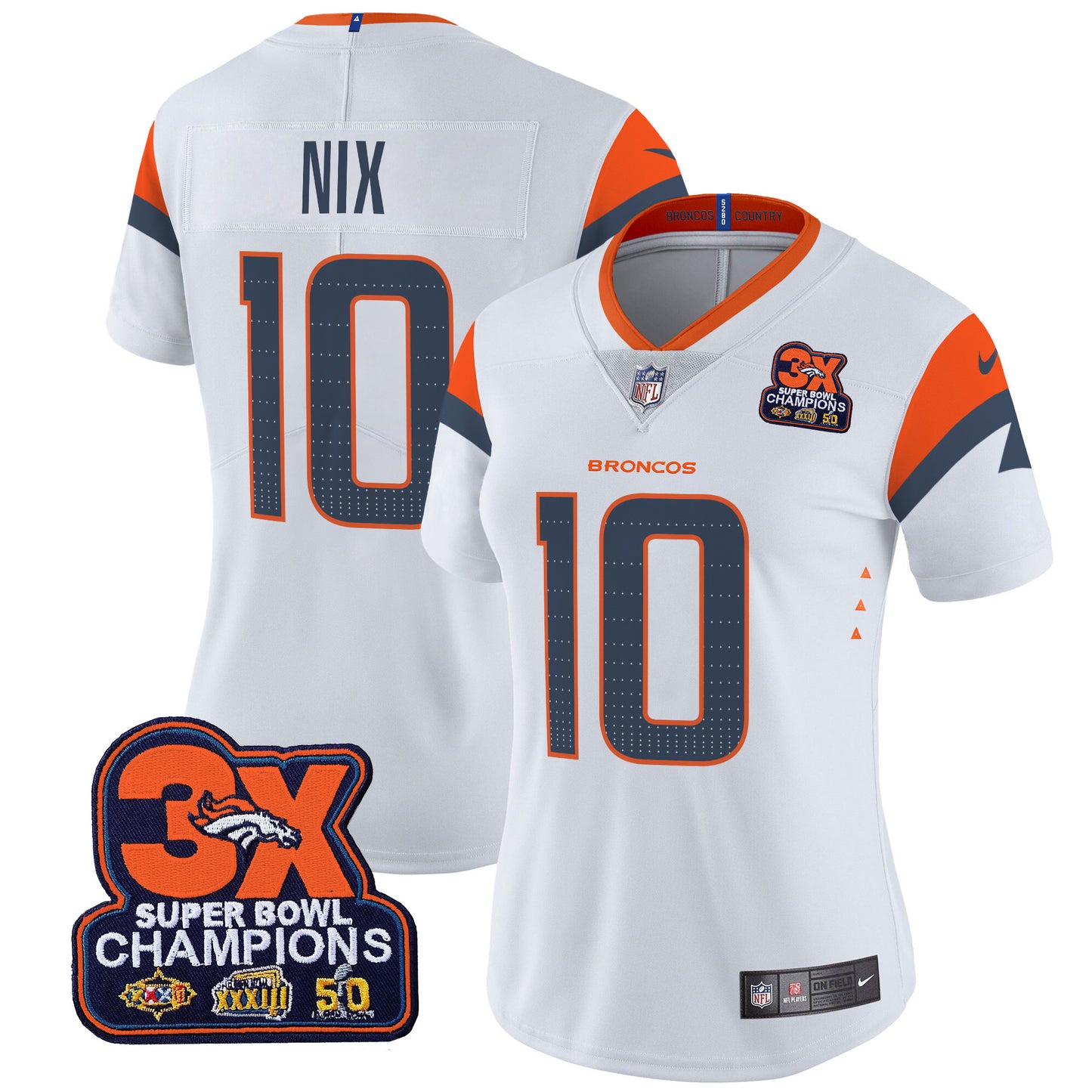 White - Bo Nix