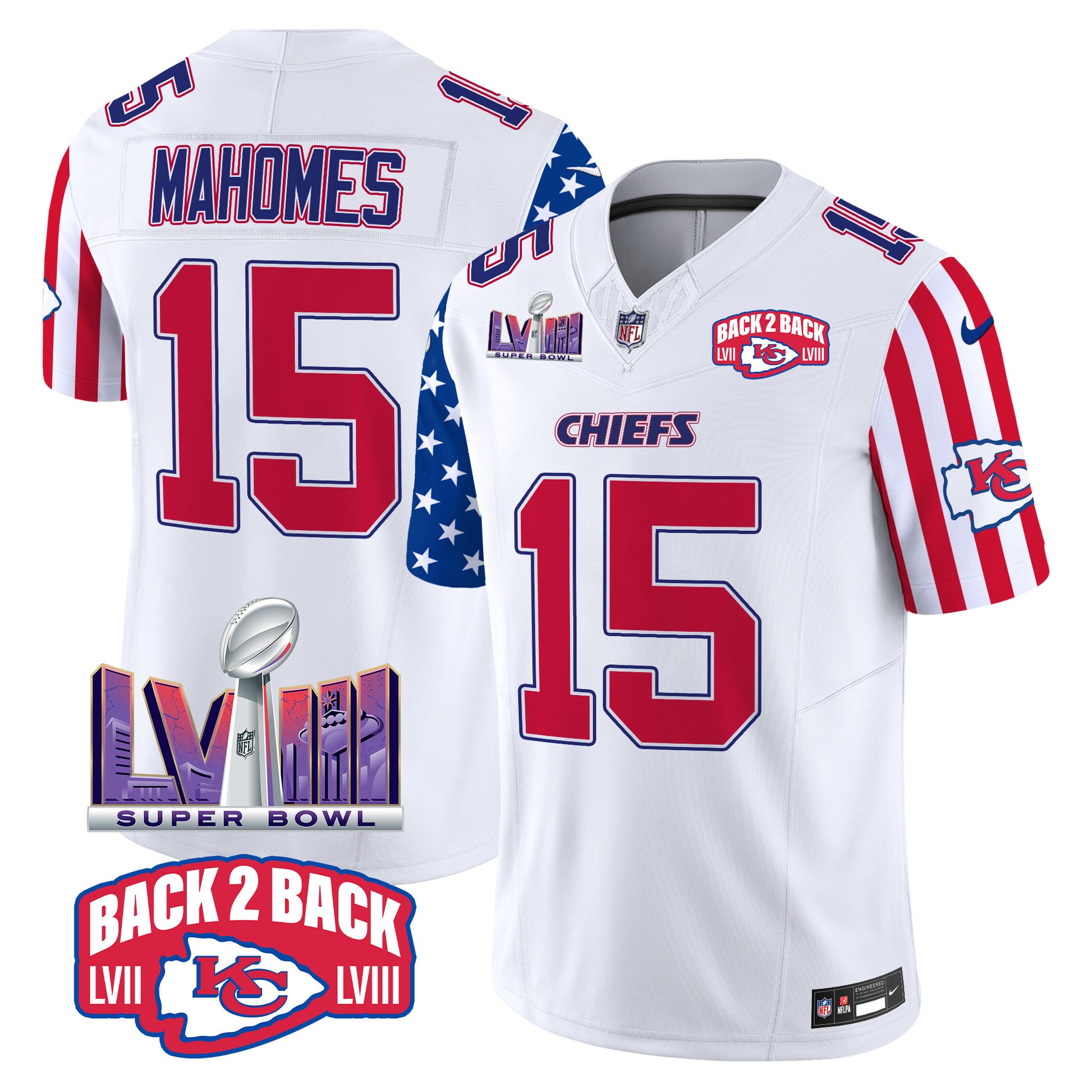 White - Patrick Mahomes