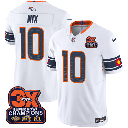 White - Bo Nix