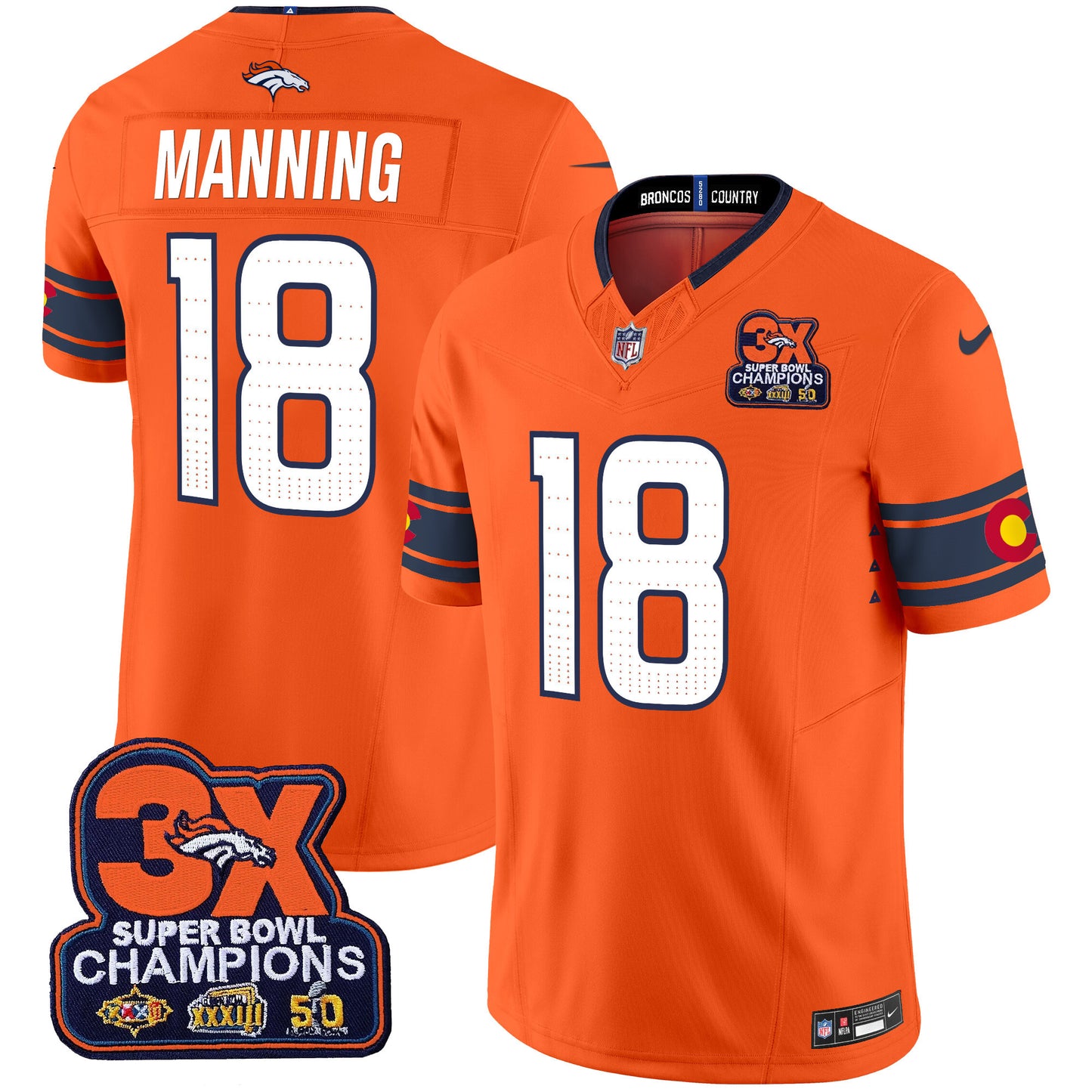 Orange - Peyton Manning