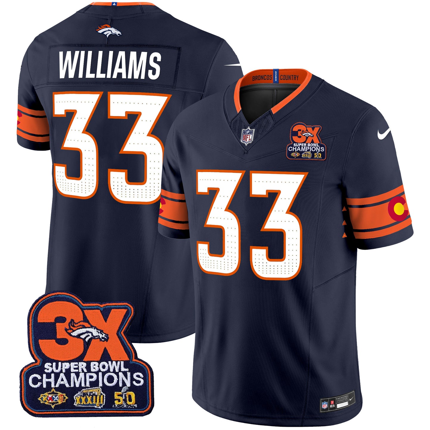 Navy - Javonte Williams